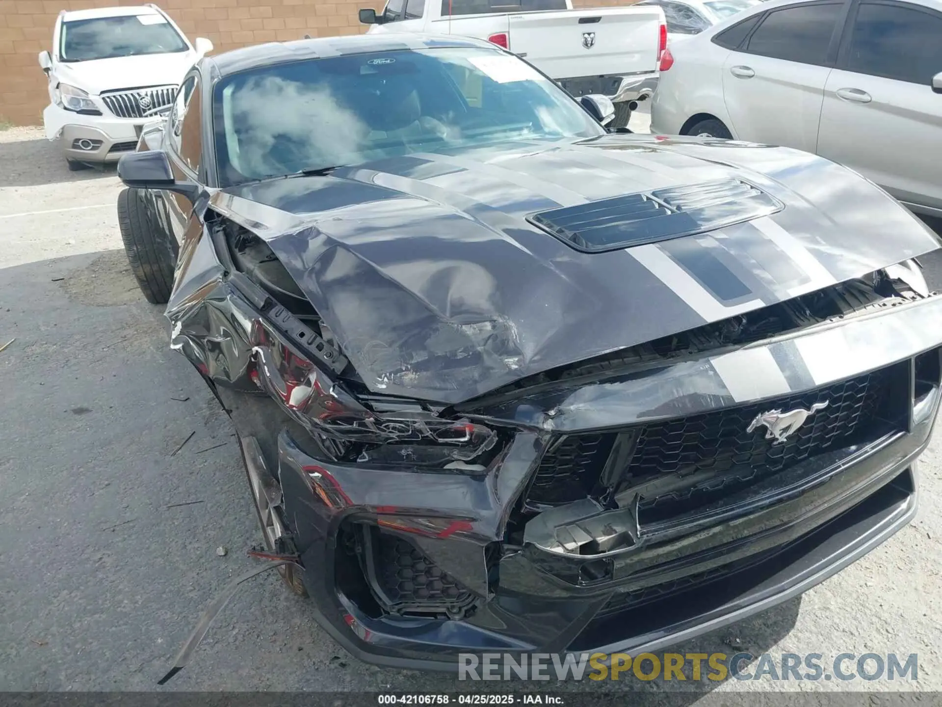 6 Фотография поврежденного автомобиля 1FA6P8CF4R5411265 FORD MUSTANG 2024