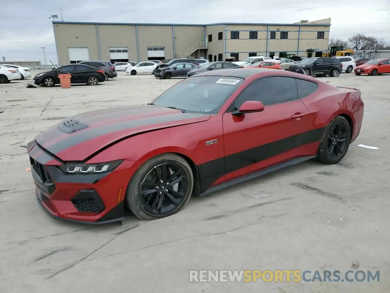 1 Photograph of a damaged car 1FA6P8CF4R5415641 FORD MUSTANG 2024
