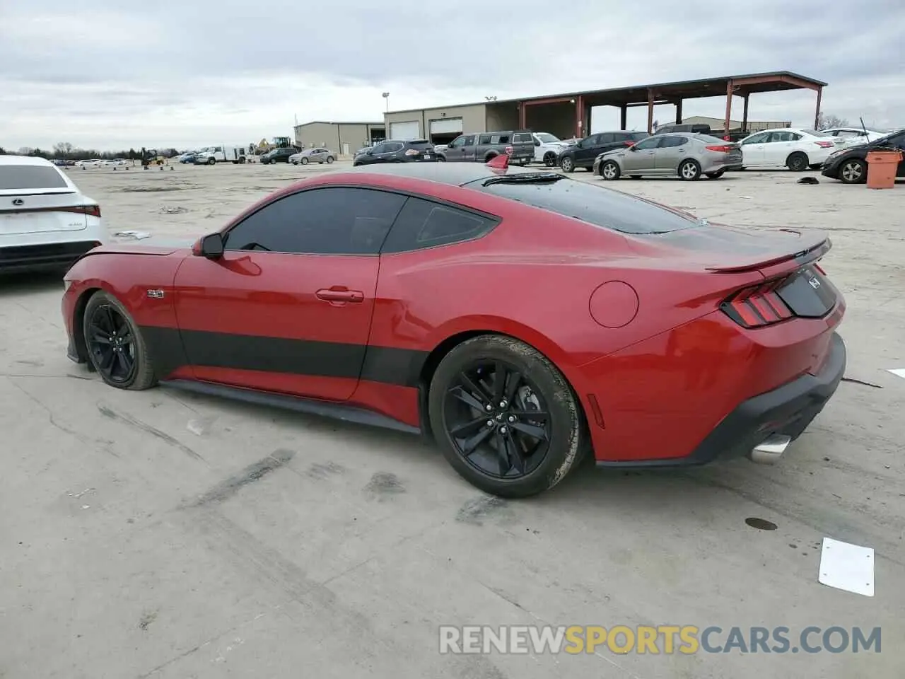 2 Photograph of a damaged car 1FA6P8CF4R5415641 FORD MUSTANG 2024