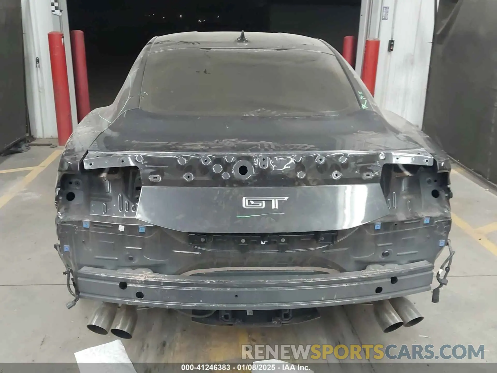 17 Photograph of a damaged car 1FA6P8CF4R5417566 FORD MUSTANG 2024