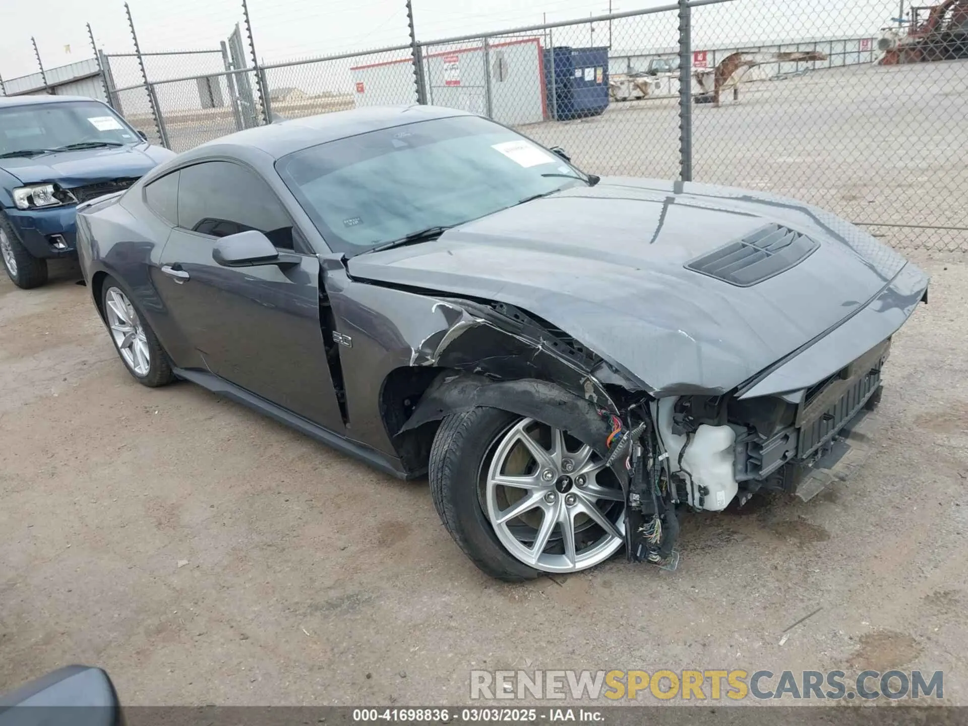 1 Фотография поврежденного автомобиля 1FA6P8CF4R5420368 FORD MUSTANG 2024