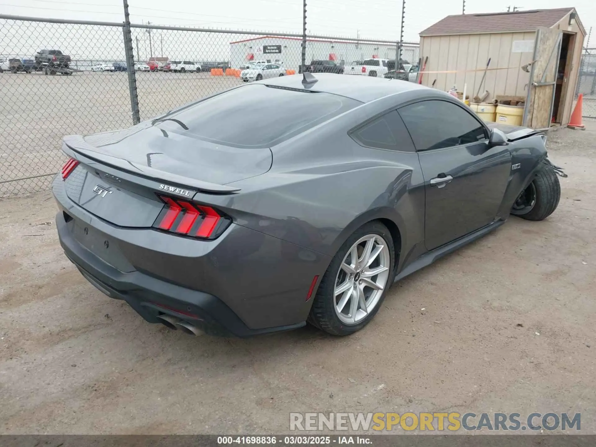 4 Фотография поврежденного автомобиля 1FA6P8CF4R5420368 FORD MUSTANG 2024