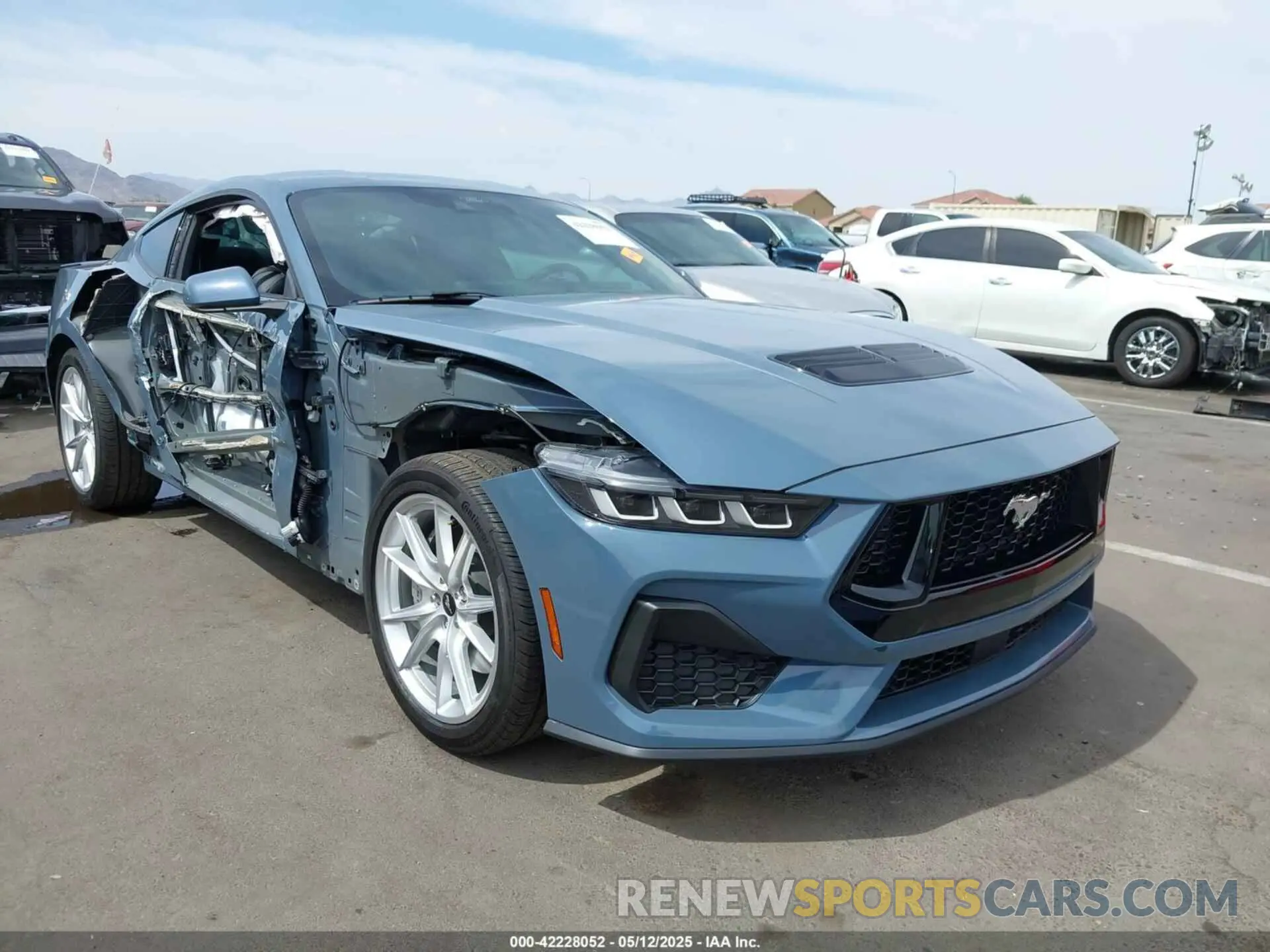 1 Photograph of a damaged car 1FA6P8CF5R5407998 FORD MUSTANG 2024