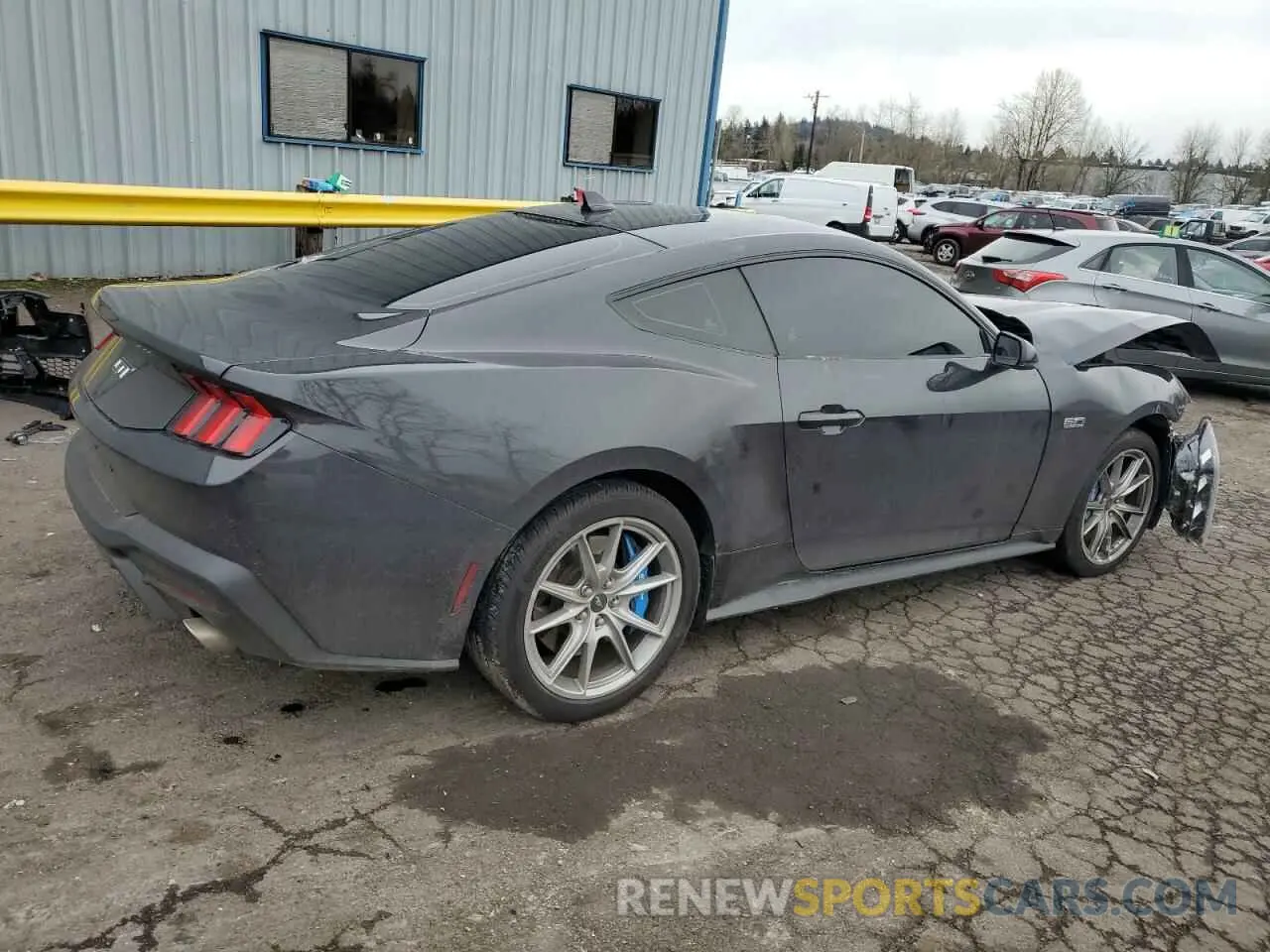 3 Фотография поврежденного автомобиля 1FA6P8CF5R5414448 FORD MUSTANG 2024