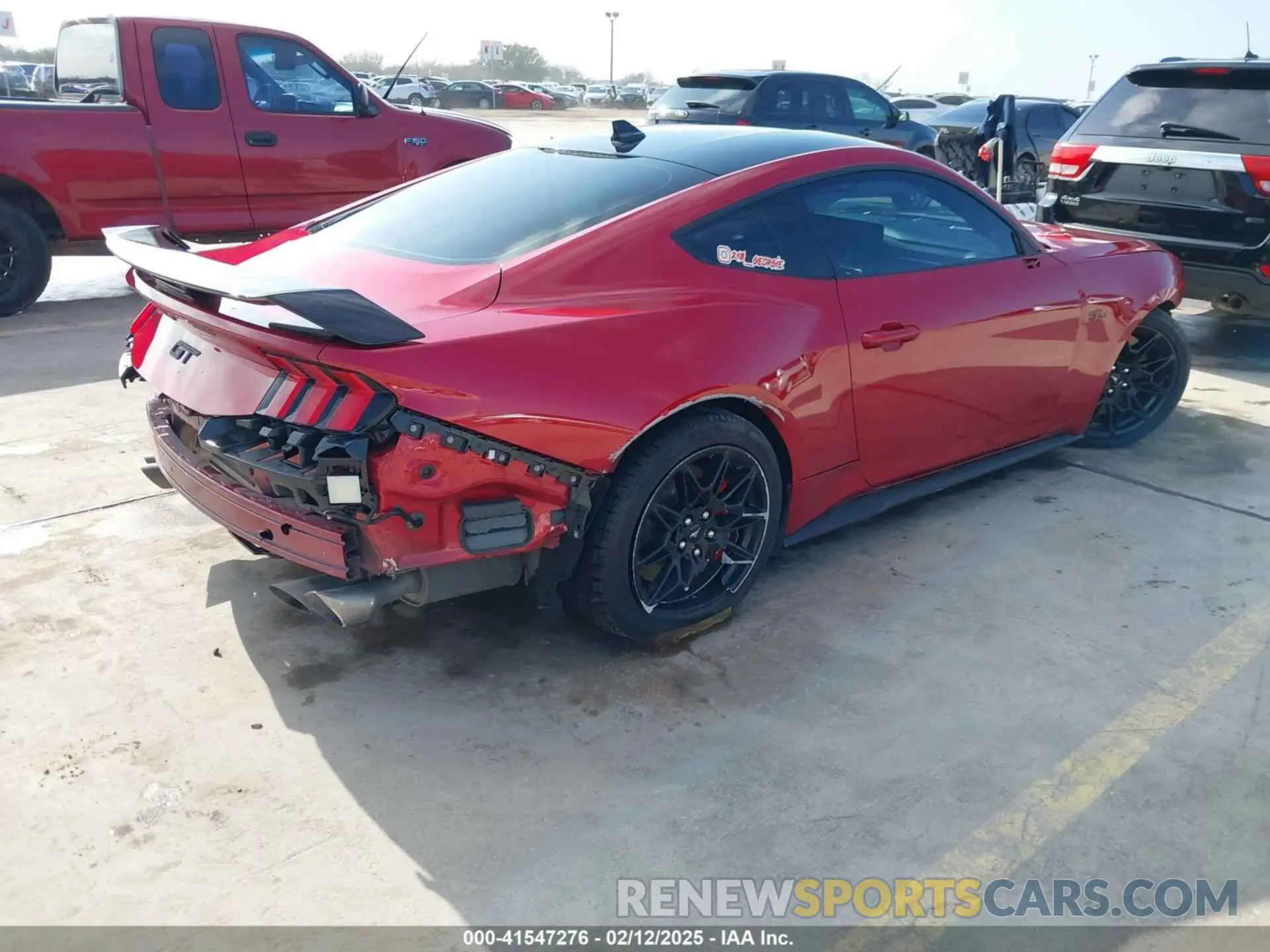 4 Photograph of a damaged car 1FA6P8CF5R5415387 FORD MUSTANG 2024