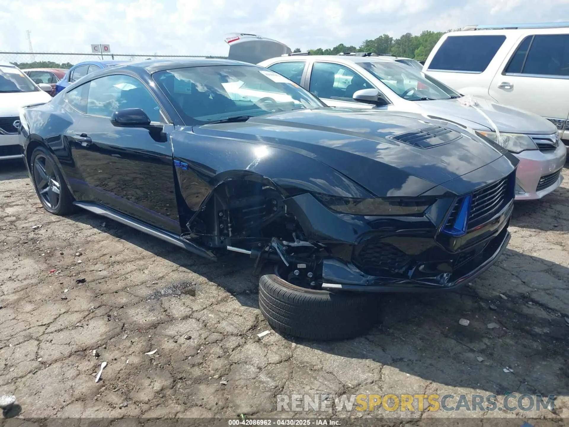 1 Фотография поврежденного автомобиля 1FA6P8CF6R5419464 FORD MUSTANG 2024