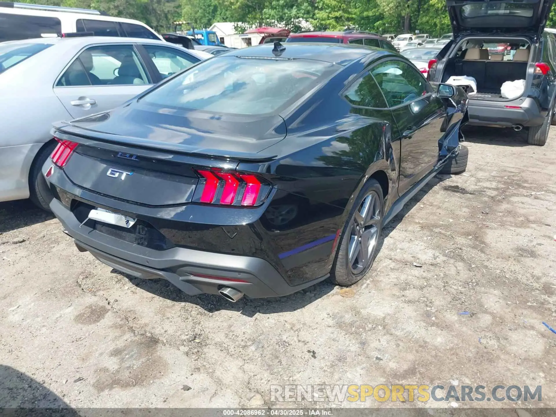 4 Фотография поврежденного автомобиля 1FA6P8CF6R5419464 FORD MUSTANG 2024