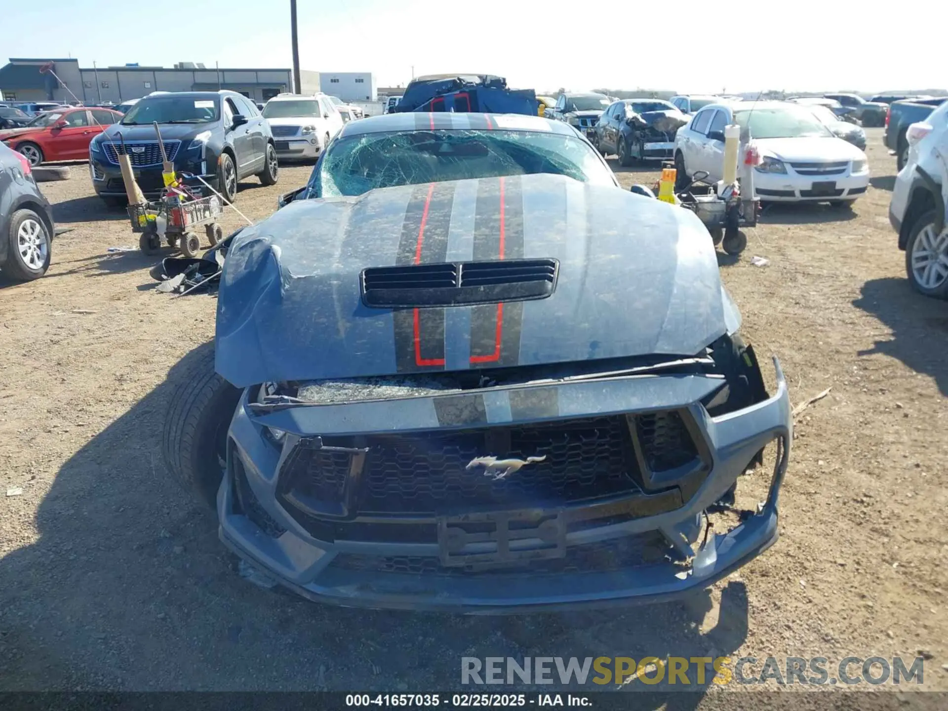 12 Photograph of a damaged car 1FA6P8CF7R5423507 FORD MUSTANG 2024