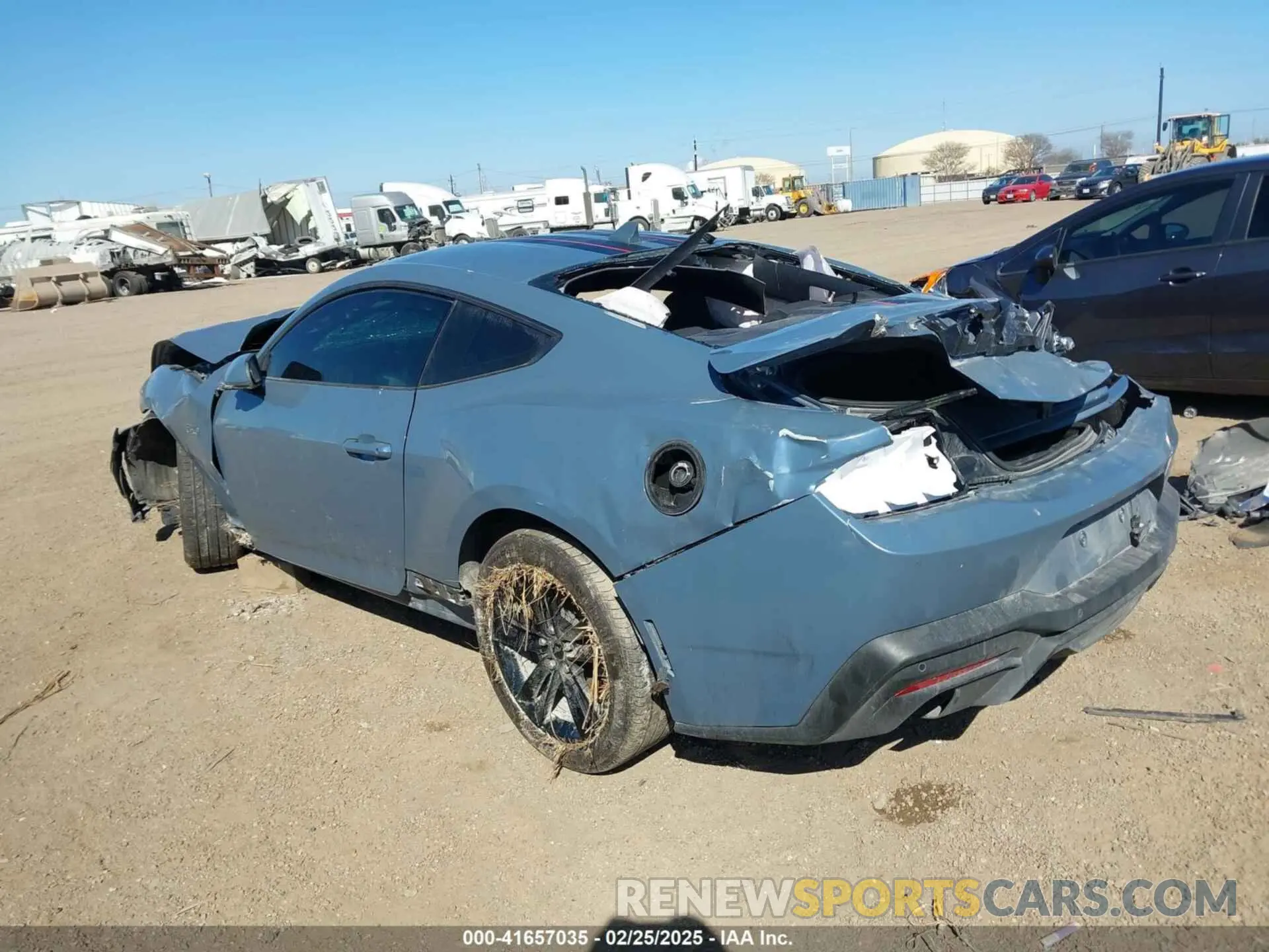 14 Photograph of a damaged car 1FA6P8CF7R5423507 FORD MUSTANG 2024