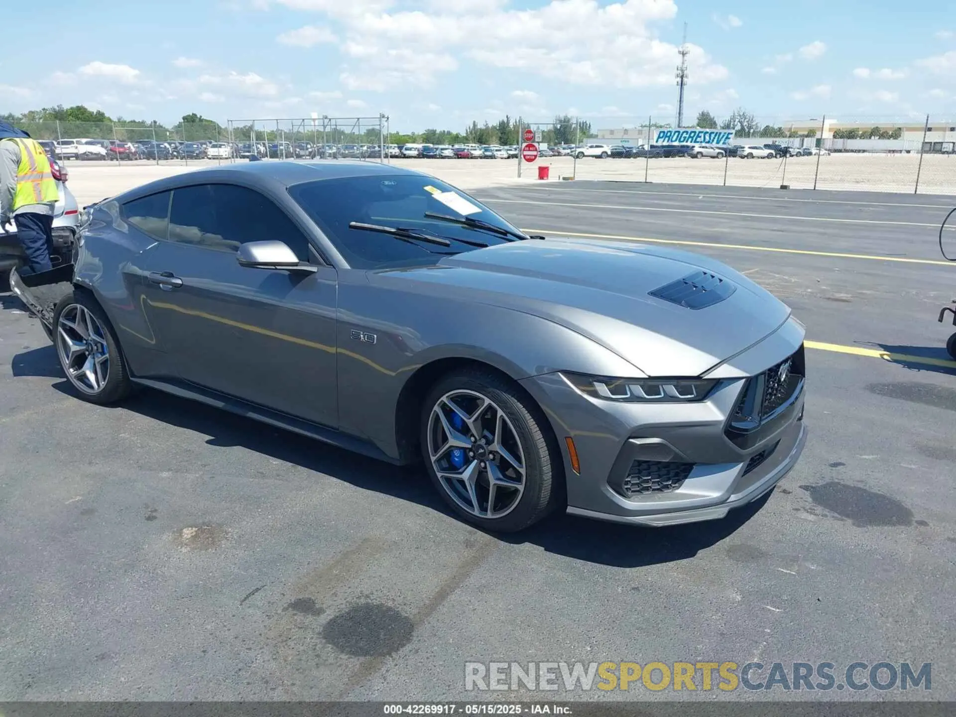 1 Фотография поврежденного автомобиля 1FA6P8CF8R5404304 FORD MUSTANG 2024