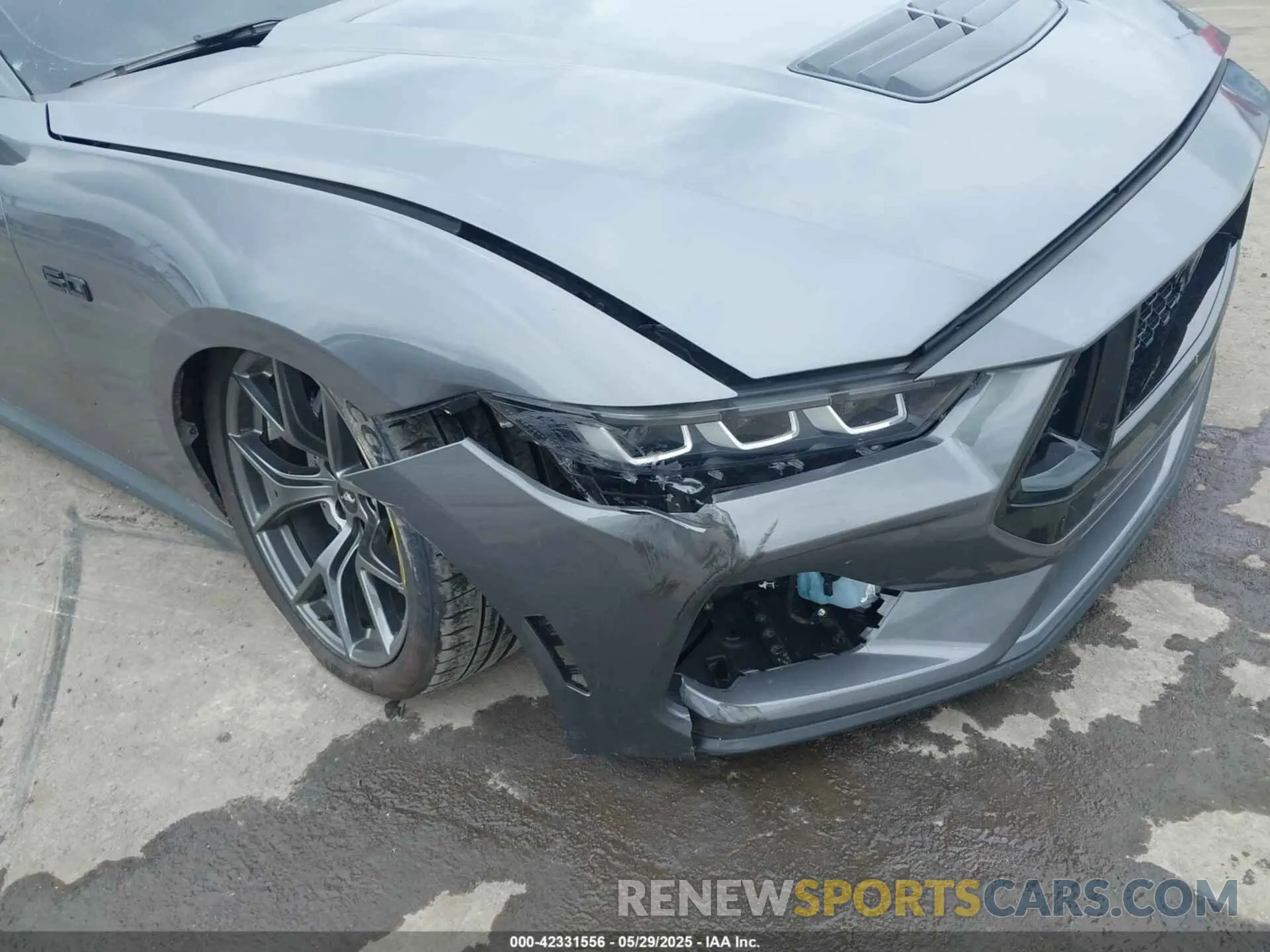 6 Photograph of a damaged car 1FA6P8CF8R5411835 FORD MUSTANG 2024