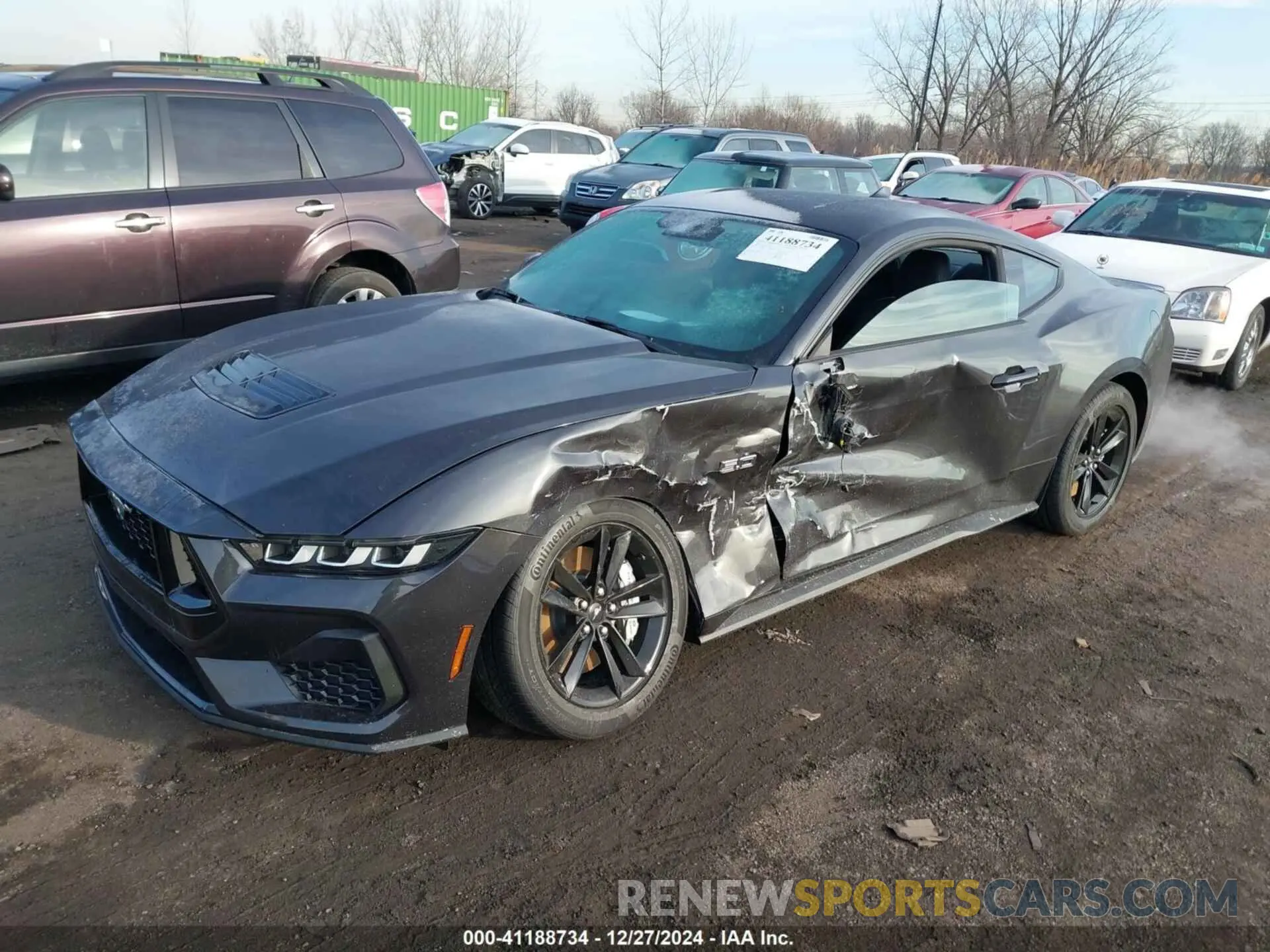 2 Photograph of a damaged car 1FA6P8CF9R5418969 FORD MUSTANG 2024