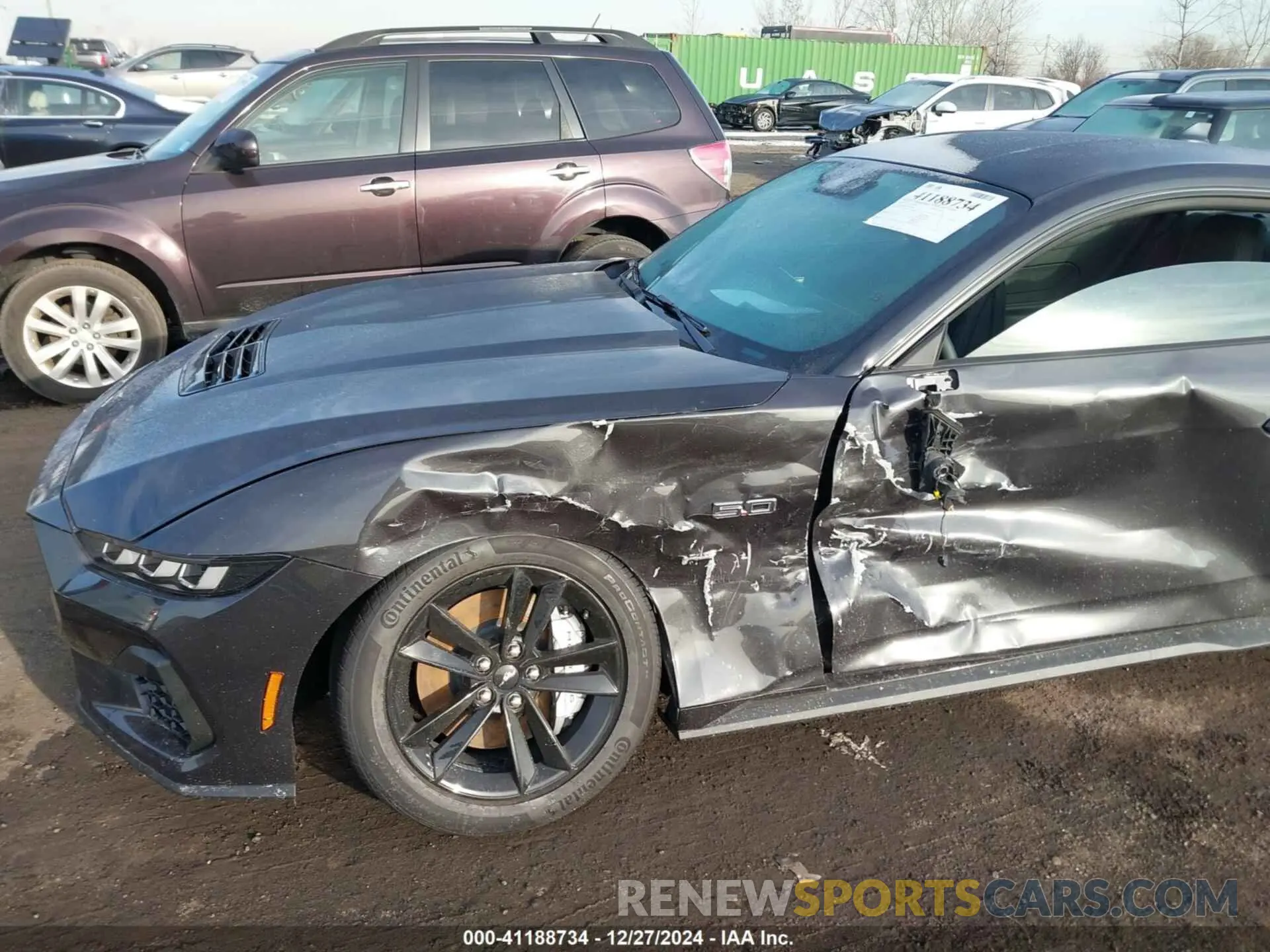 6 Photograph of a damaged car 1FA6P8CF9R5418969 FORD MUSTANG 2024