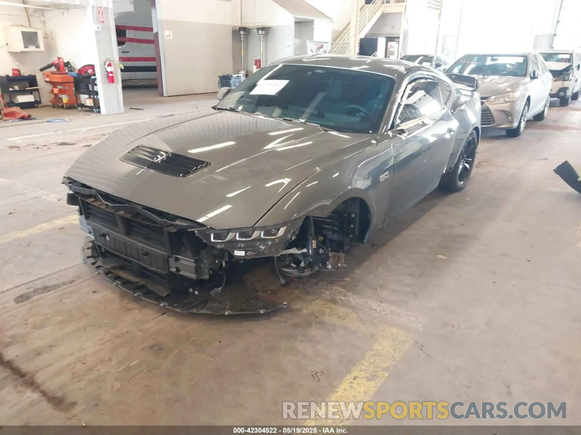 2 Photograph of a damaged car 1FA6P8CF9R5419104 FORD MUSTANG 2024