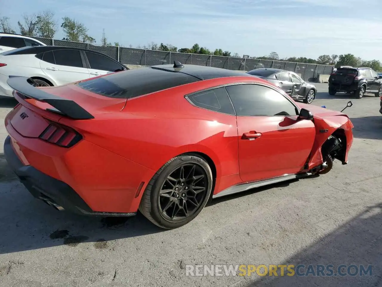 3 Фотография поврежденного автомобиля 1FA6P8CF9R5429518 FORD MUSTANG 2024
