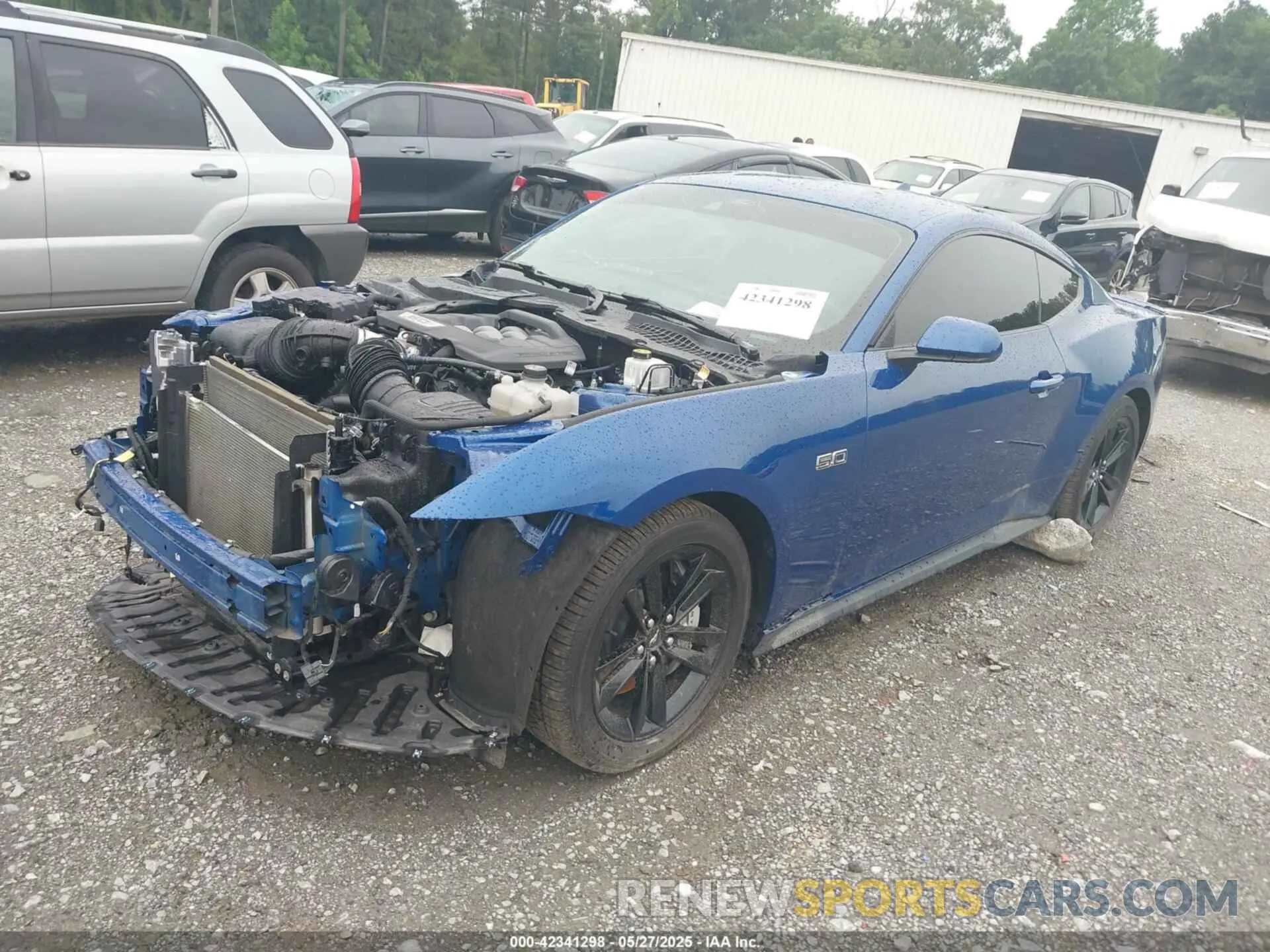 2 Photograph of a damaged car 1FA6P8CFXR5410203 FORD MUSTANG 2024