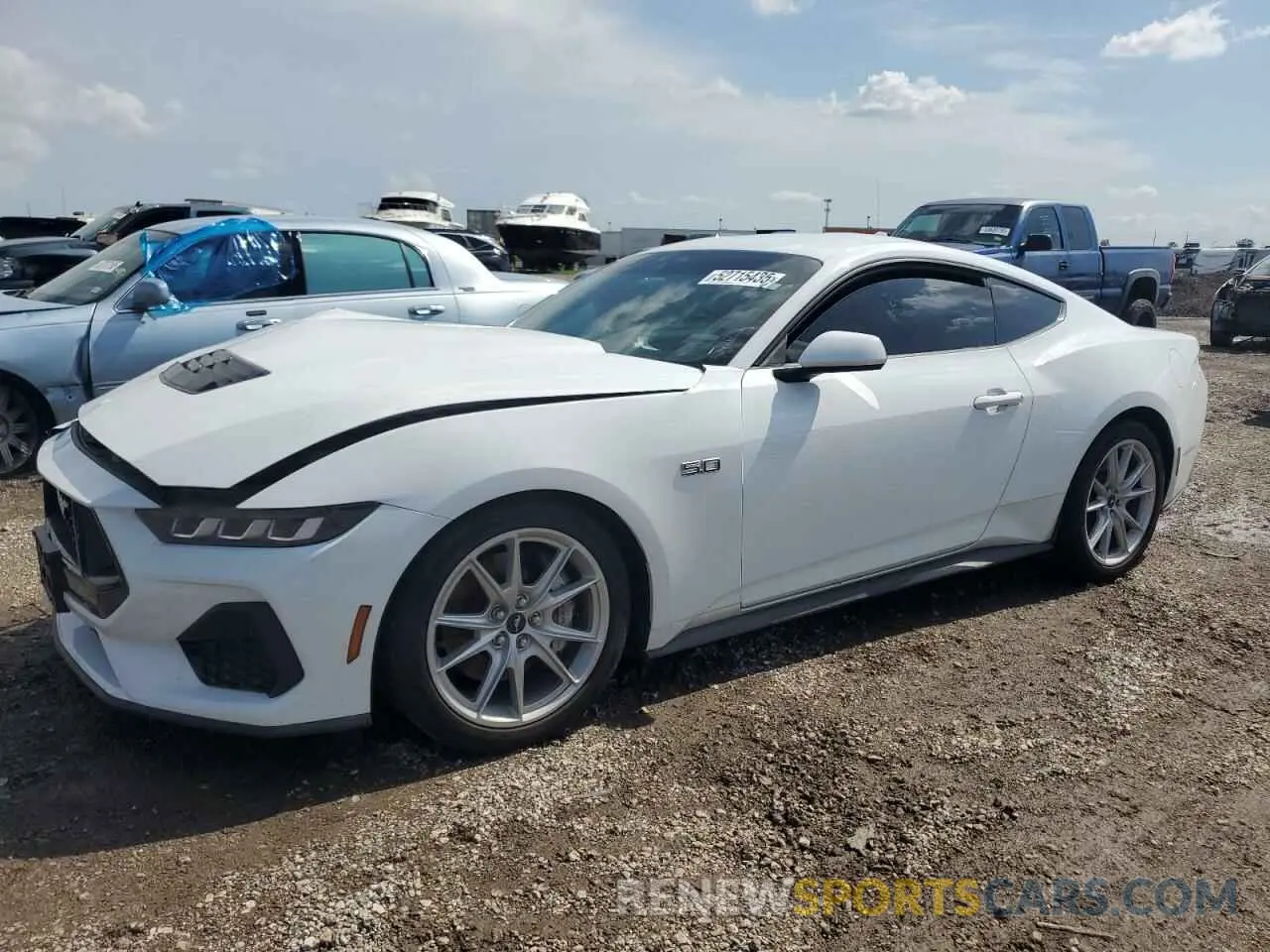 1 Фотография поврежденного автомобиля 1FA6P8CFXR5411111 FORD MUSTANG 2024