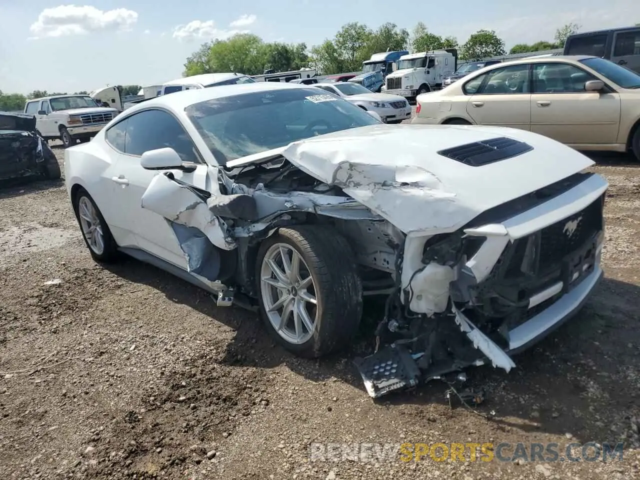 4 Фотография поврежденного автомобиля 1FA6P8CFXR5411111 FORD MUSTANG 2024