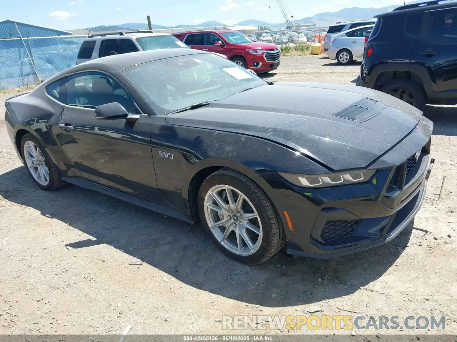 1 Photograph of a damaged car 1FA6P8CFXR5422836 FORD MUSTANG 2024
