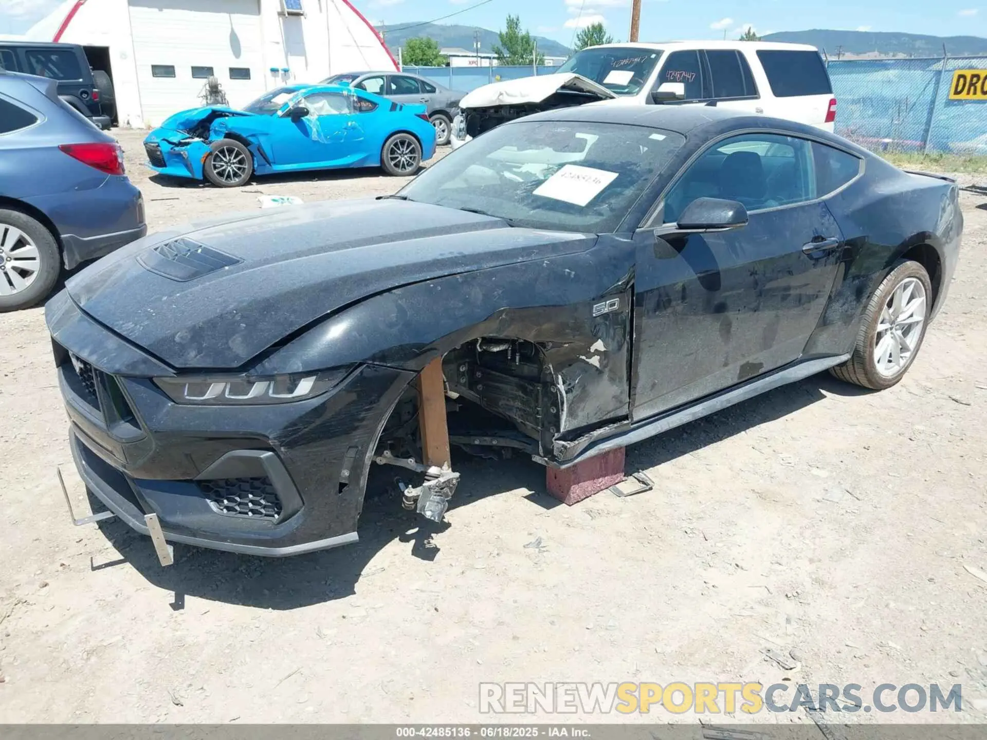 2 Photograph of a damaged car 1FA6P8CFXR5422836 FORD MUSTANG 2024