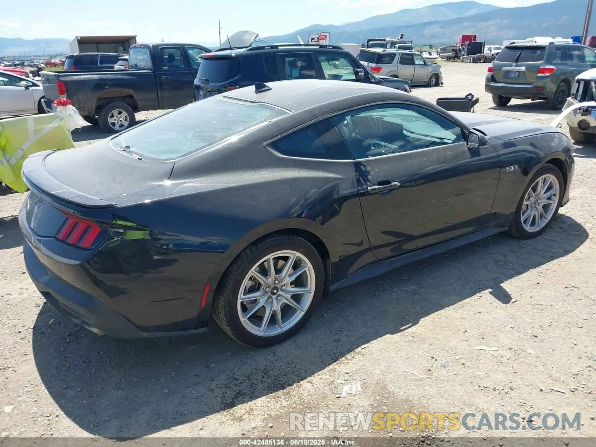 4 Photograph of a damaged car 1FA6P8CFXR5422836 FORD MUSTANG 2024