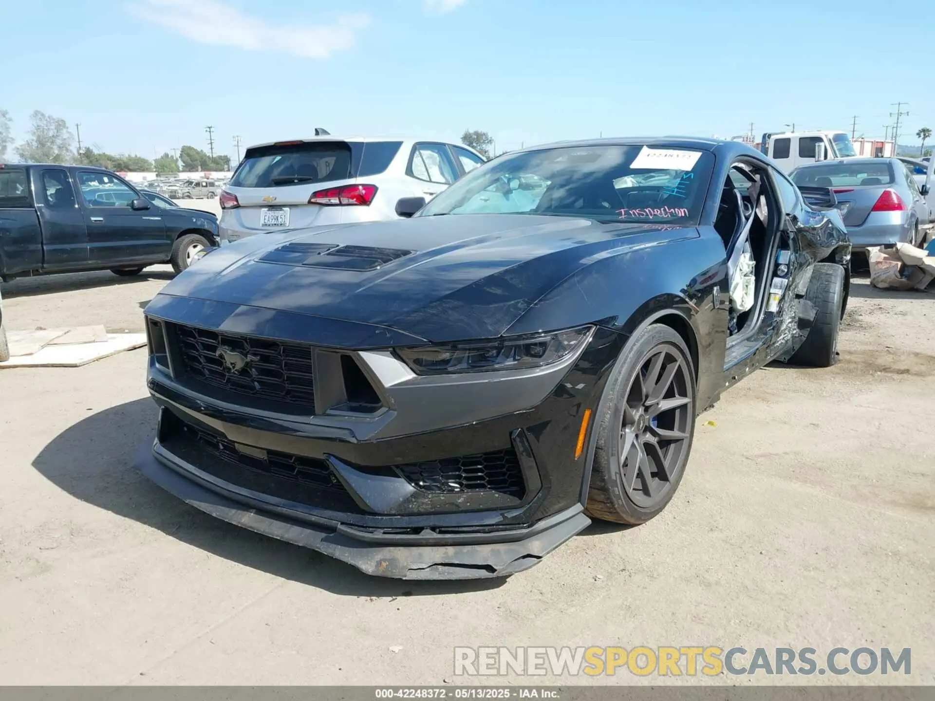 2 Фотография поврежденного автомобиля 1FA6P8R0XR5507436 FORD MUSTANG 2024
