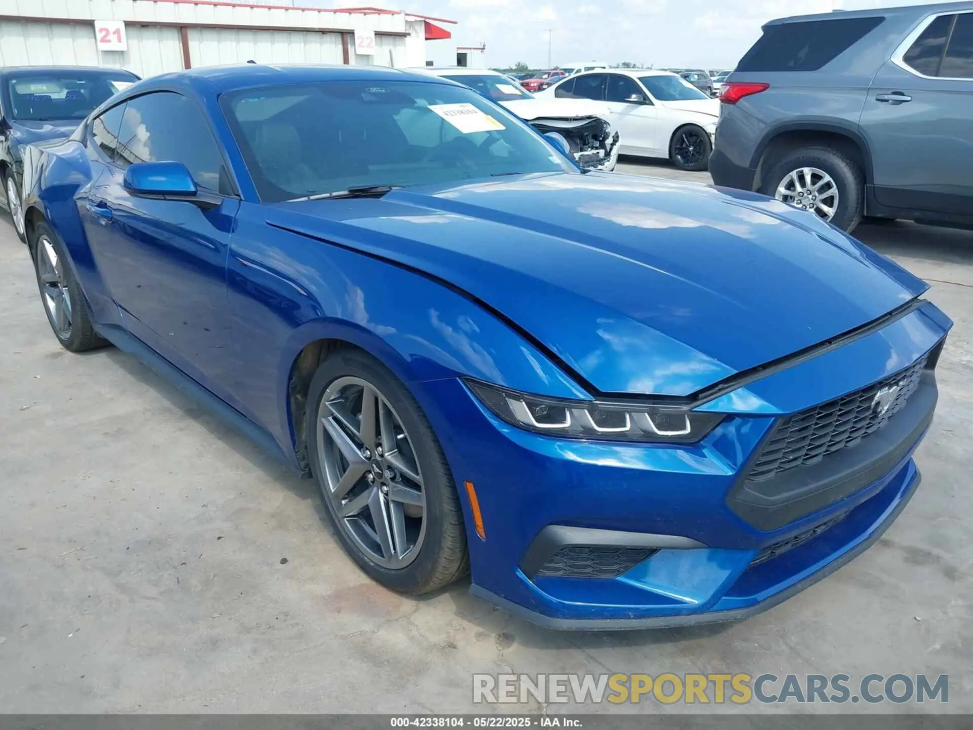 1 Photograph of a damaged car 1FA6P8TH0R5142067 FORD MUSTANG 2024