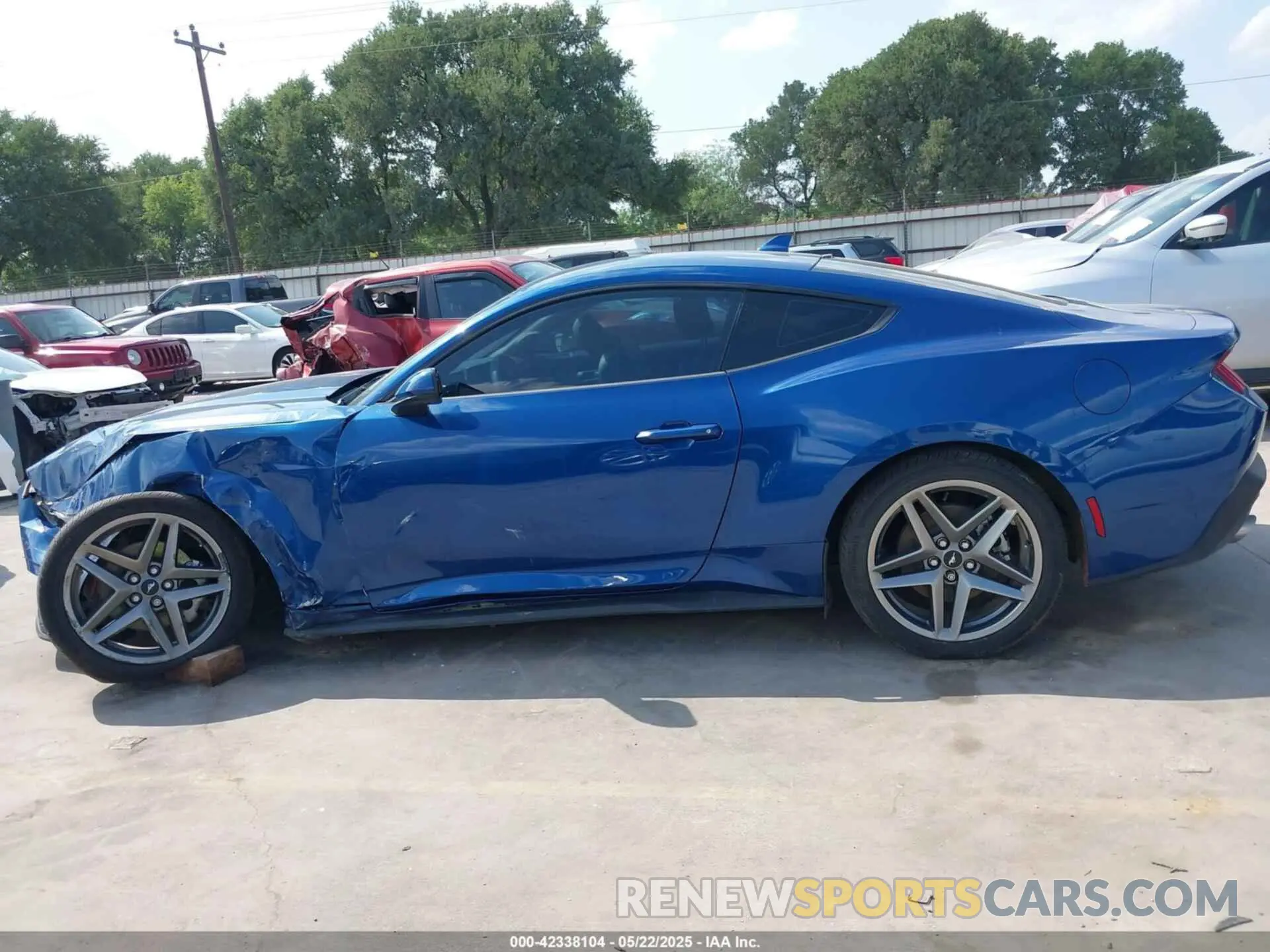 14 Photograph of a damaged car 1FA6P8TH0R5142067 FORD MUSTANG 2024