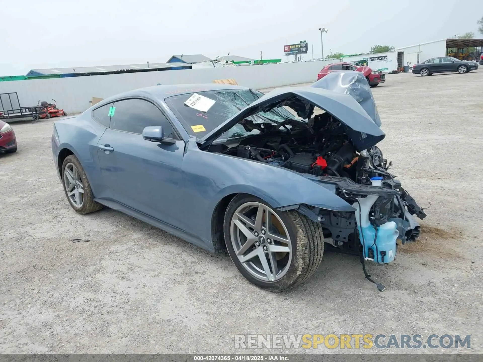 1 Фотография поврежденного автомобиля 1FA6P8TH0R5146426 FORD MUSTANG 2024