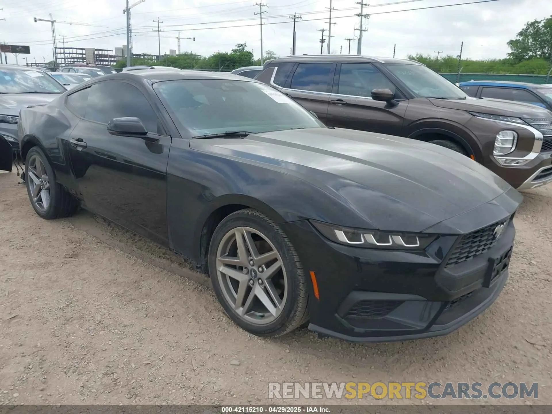 1 Photograph of a damaged car 1FA6P8TH1R5114195 FORD MUSTANG 2024
