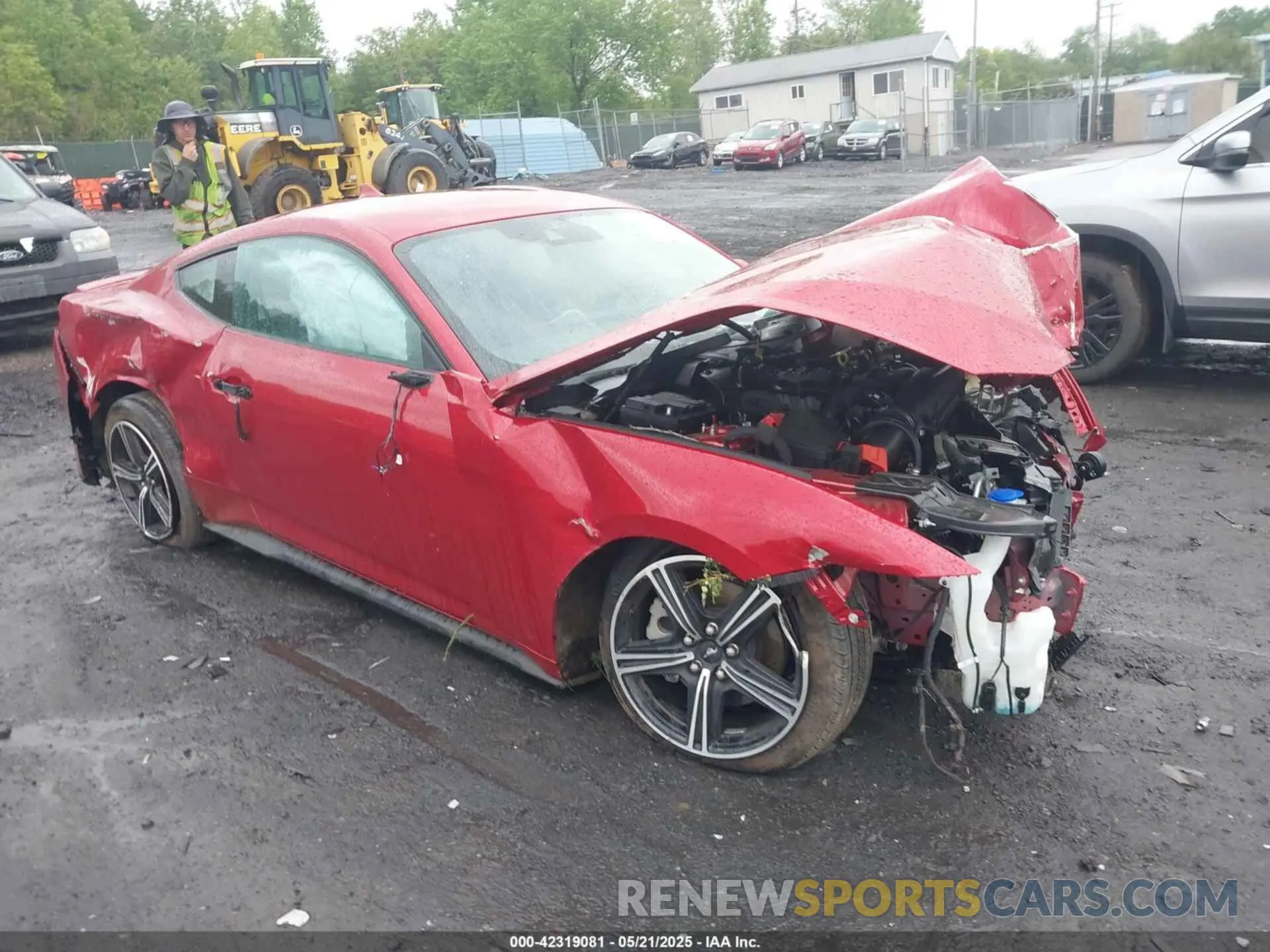 1 Photograph of a damaged car 1FA6P8TH1R5137895 FORD MUSTANG 2024