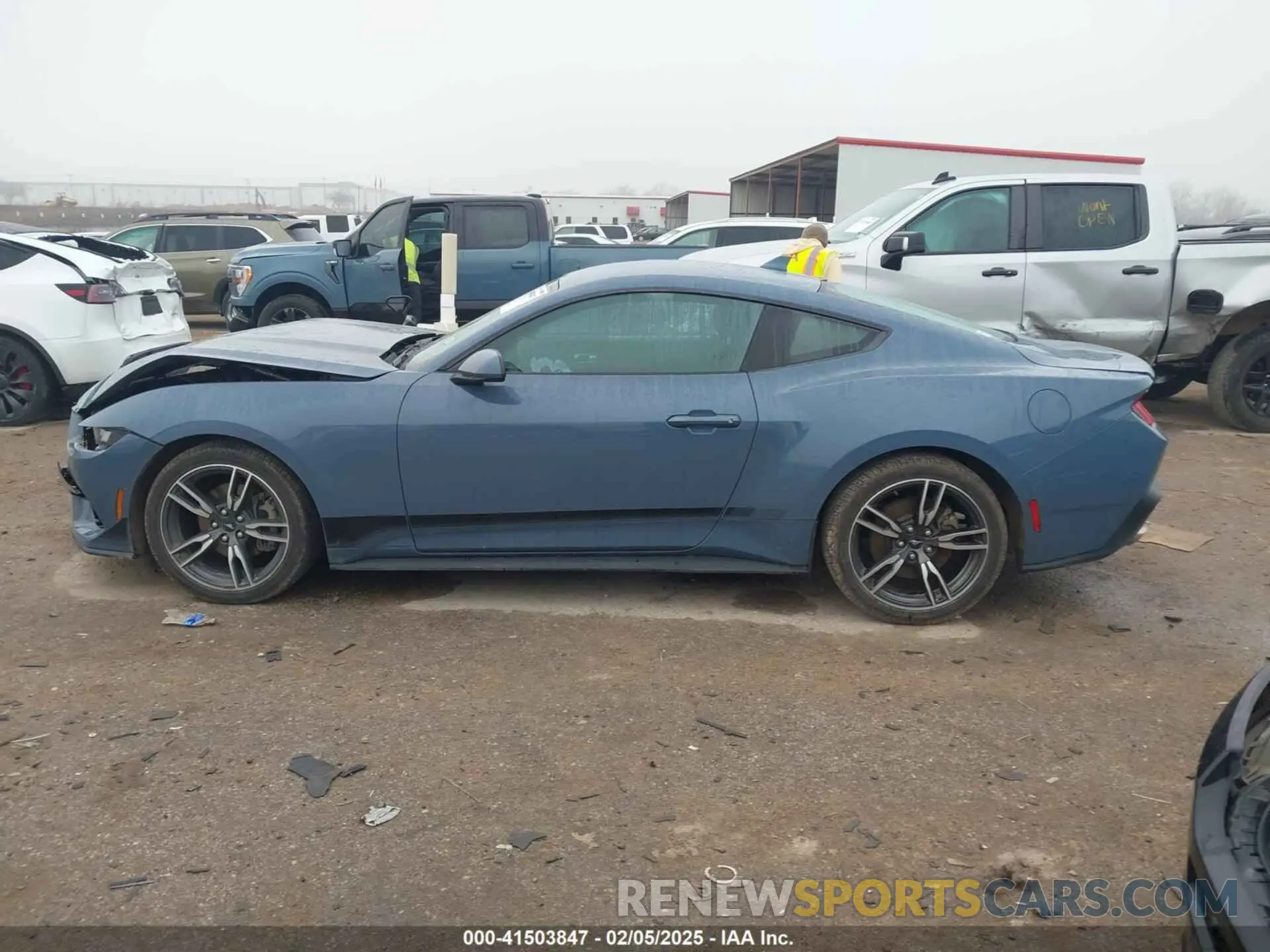 14 Photograph of a damaged car 1FA6P8TH2R5105358 FORD MUSTANG 2024