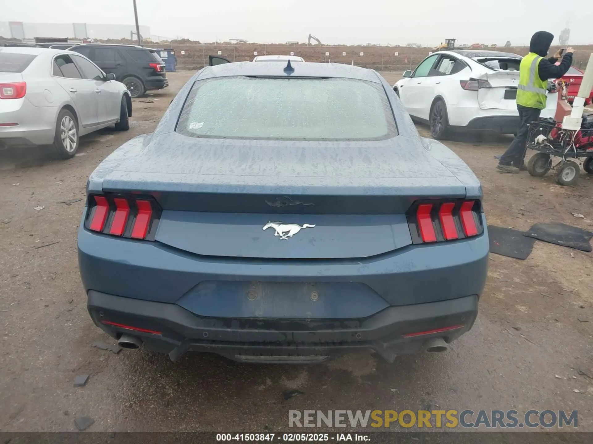 16 Photograph of a damaged car 1FA6P8TH2R5105358 FORD MUSTANG 2024