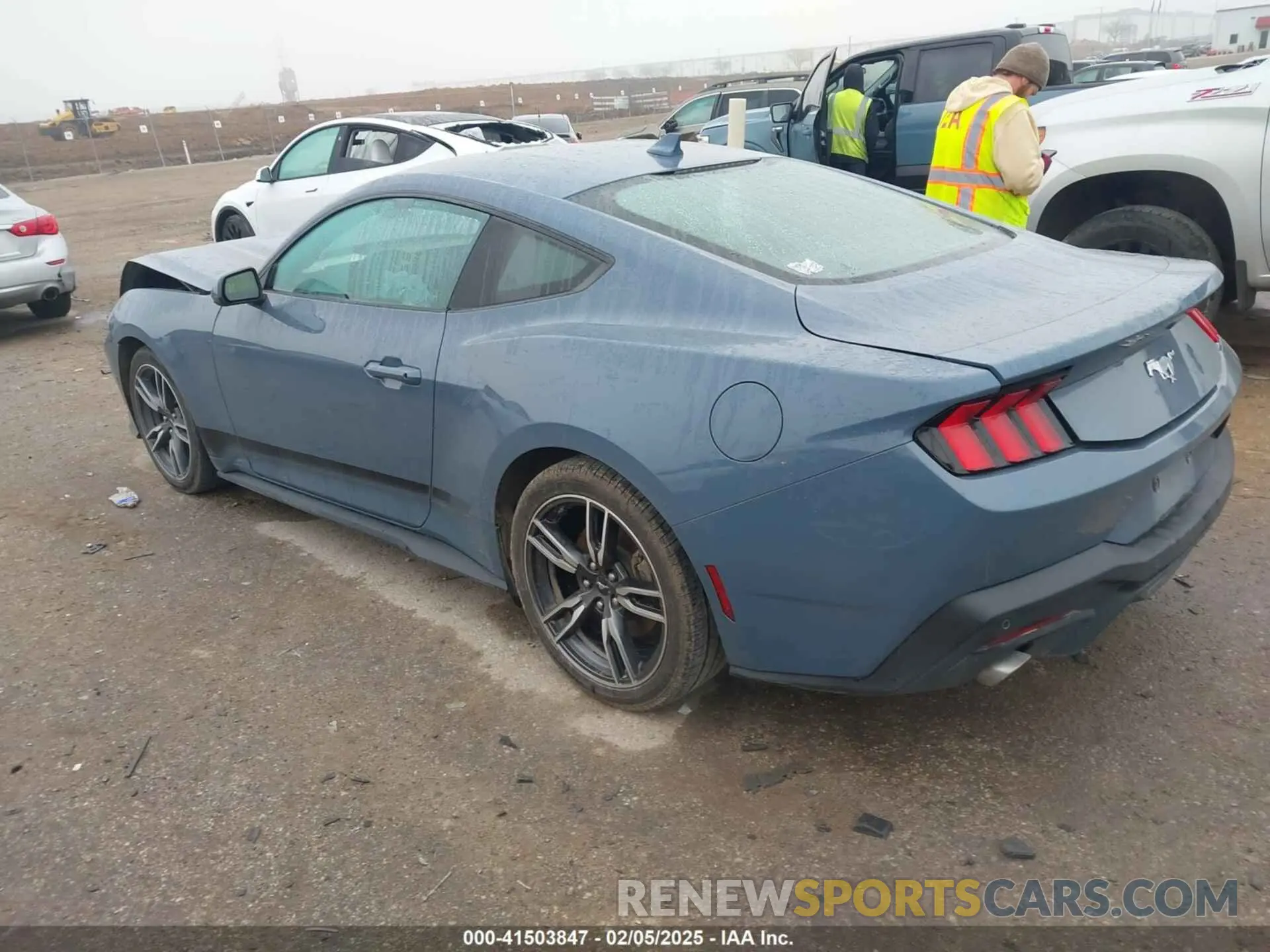 3 Photograph of a damaged car 1FA6P8TH2R5105358 FORD MUSTANG 2024