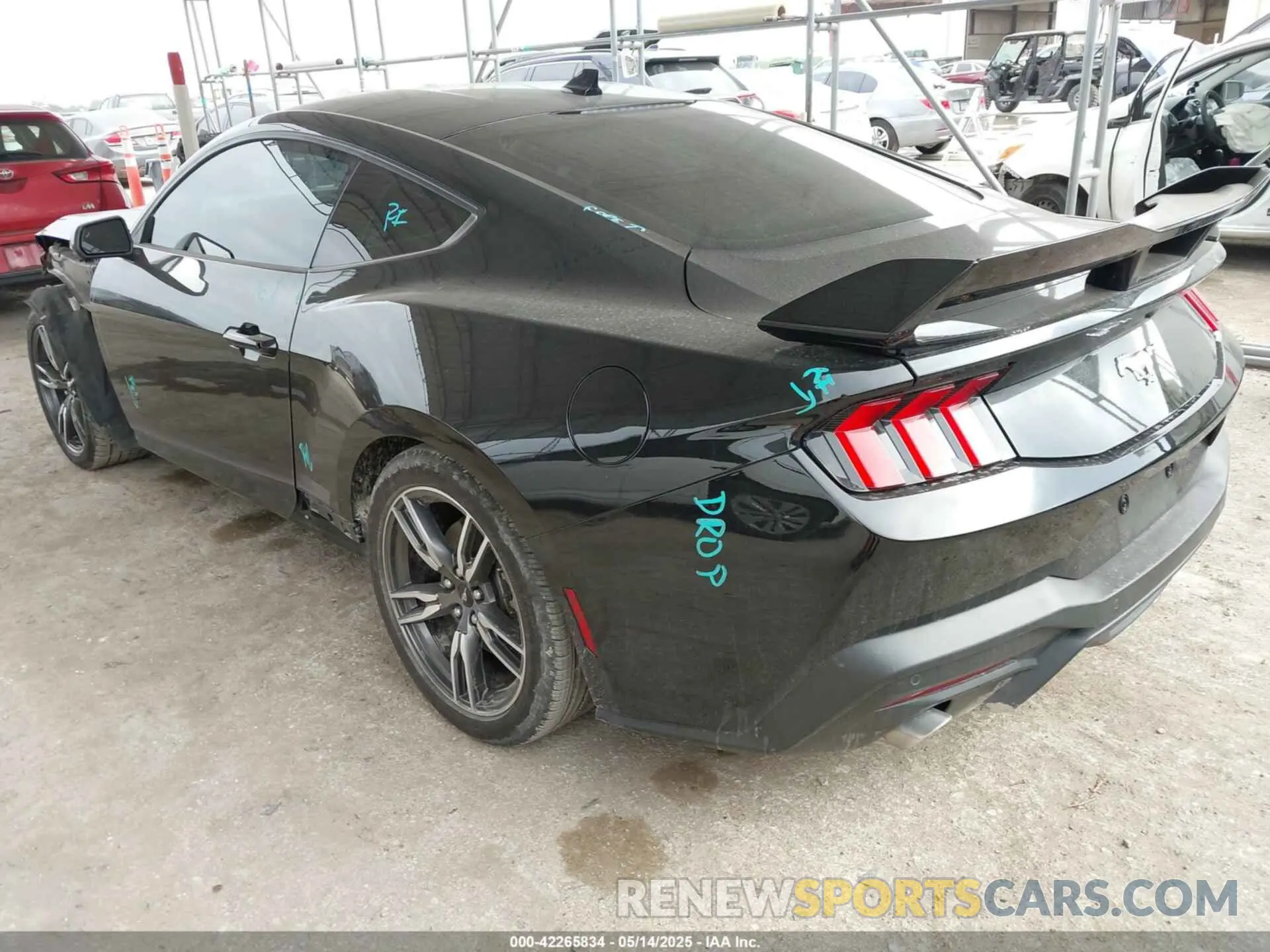 3 Фотография поврежденного автомобиля 1FA6P8TH2R5109961 FORD MUSTANG 2024