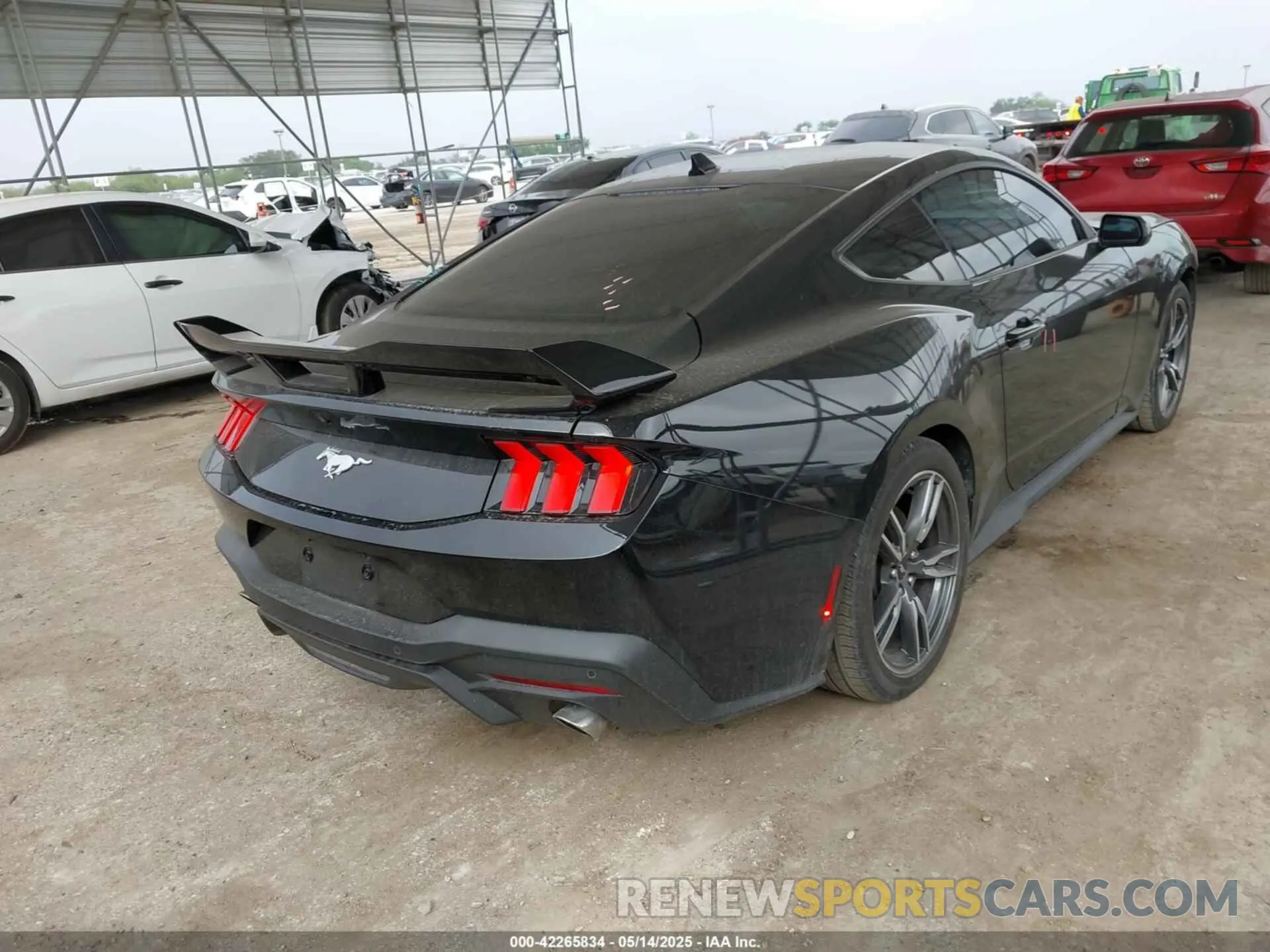 4 Фотография поврежденного автомобиля 1FA6P8TH2R5109961 FORD MUSTANG 2024