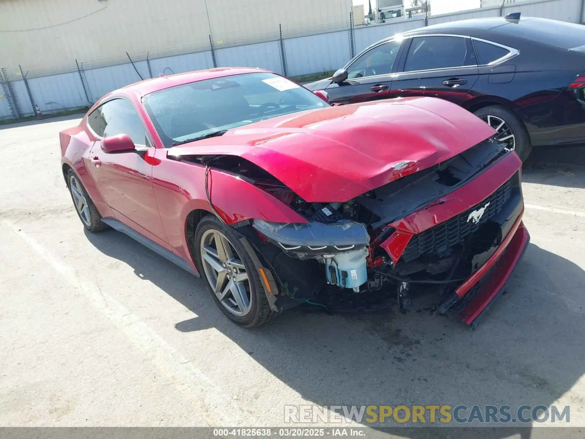 1 Photograph of a damaged car 1FA6P8TH2R5137890 FORD MUSTANG 2024