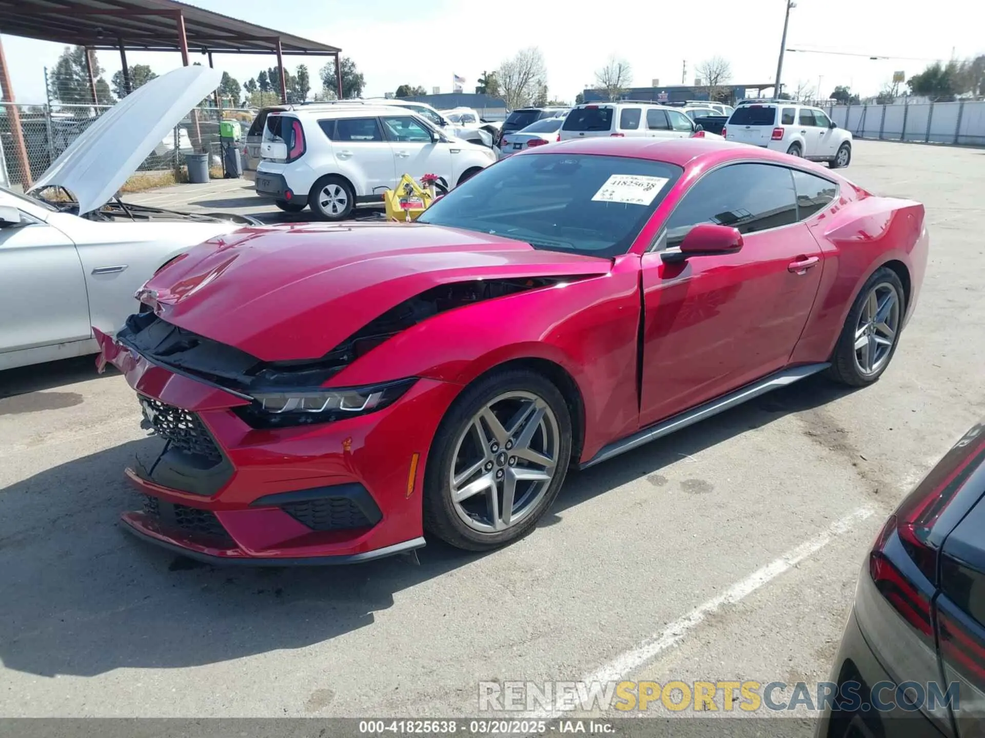 2 Photograph of a damaged car 1FA6P8TH2R5137890 FORD MUSTANG 2024