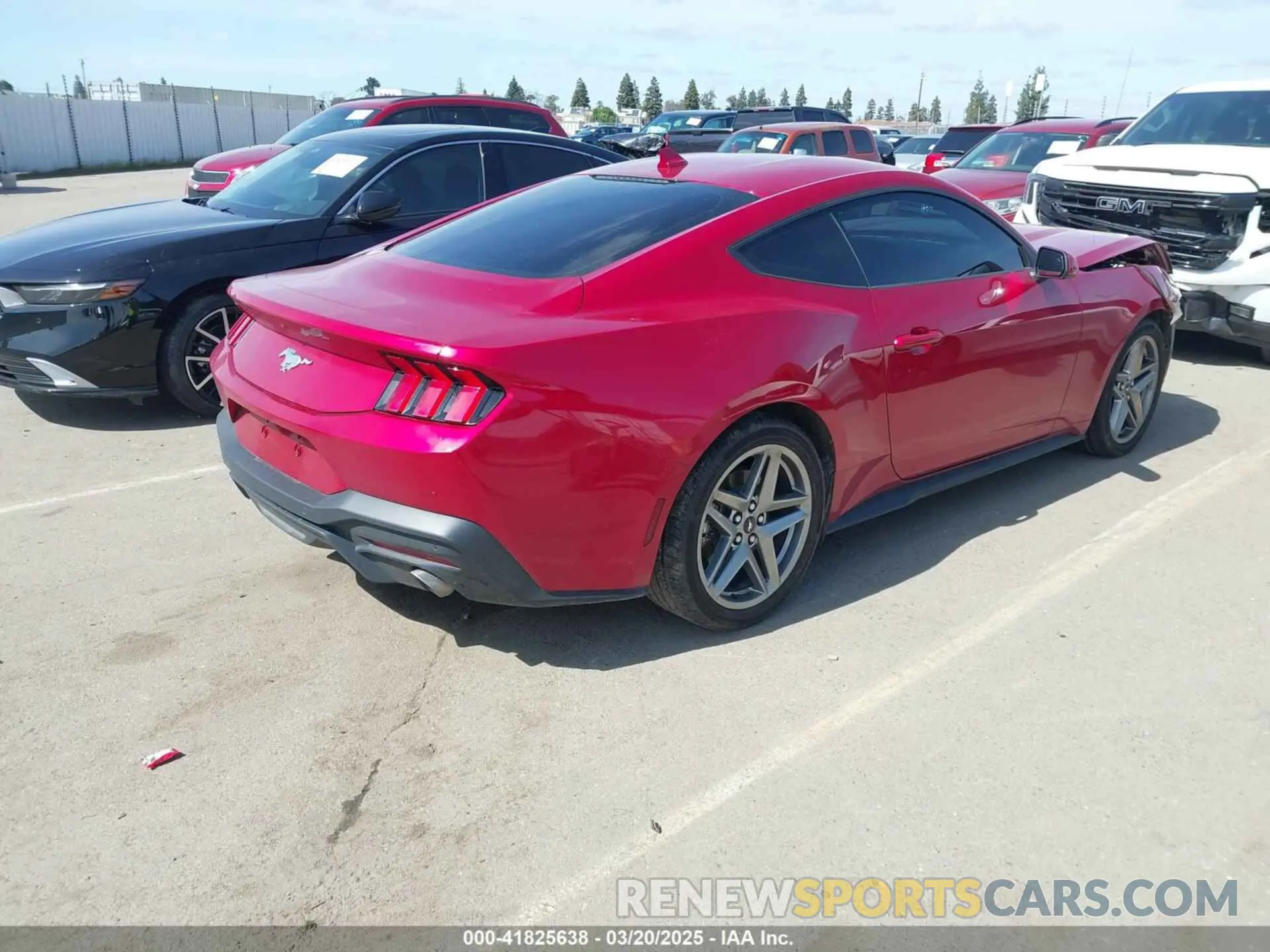 4 Photograph of a damaged car 1FA6P8TH2R5137890 FORD MUSTANG 2024