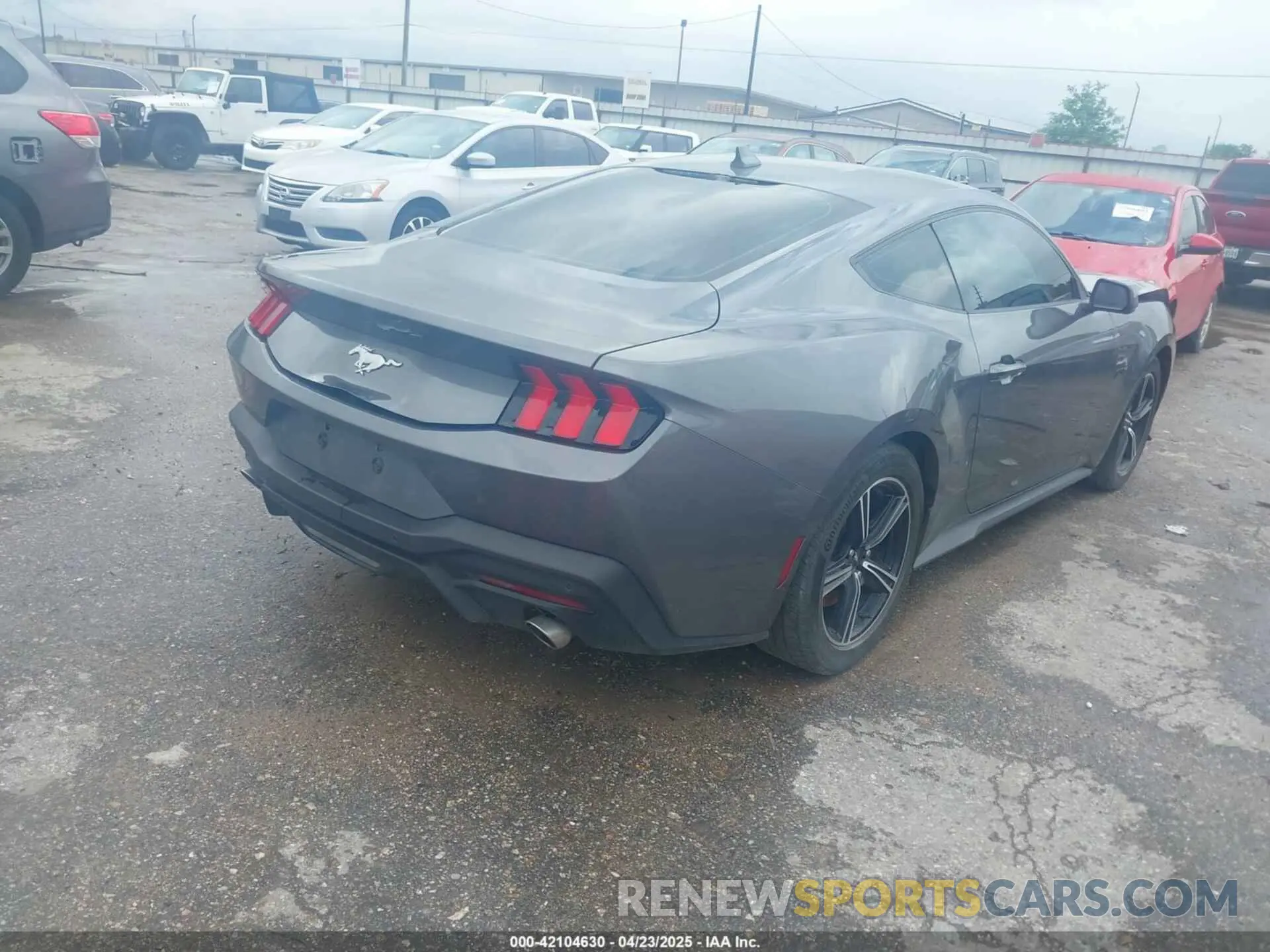 4 Photograph of a damaged car 1FA6P8TH3R5111105 FORD MUSTANG 2024