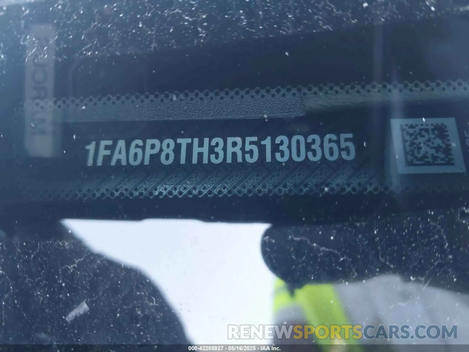 9 Фотография поврежденного автомобиля 1FA6P8TH3R5130365 FORD MUSTANG 2024