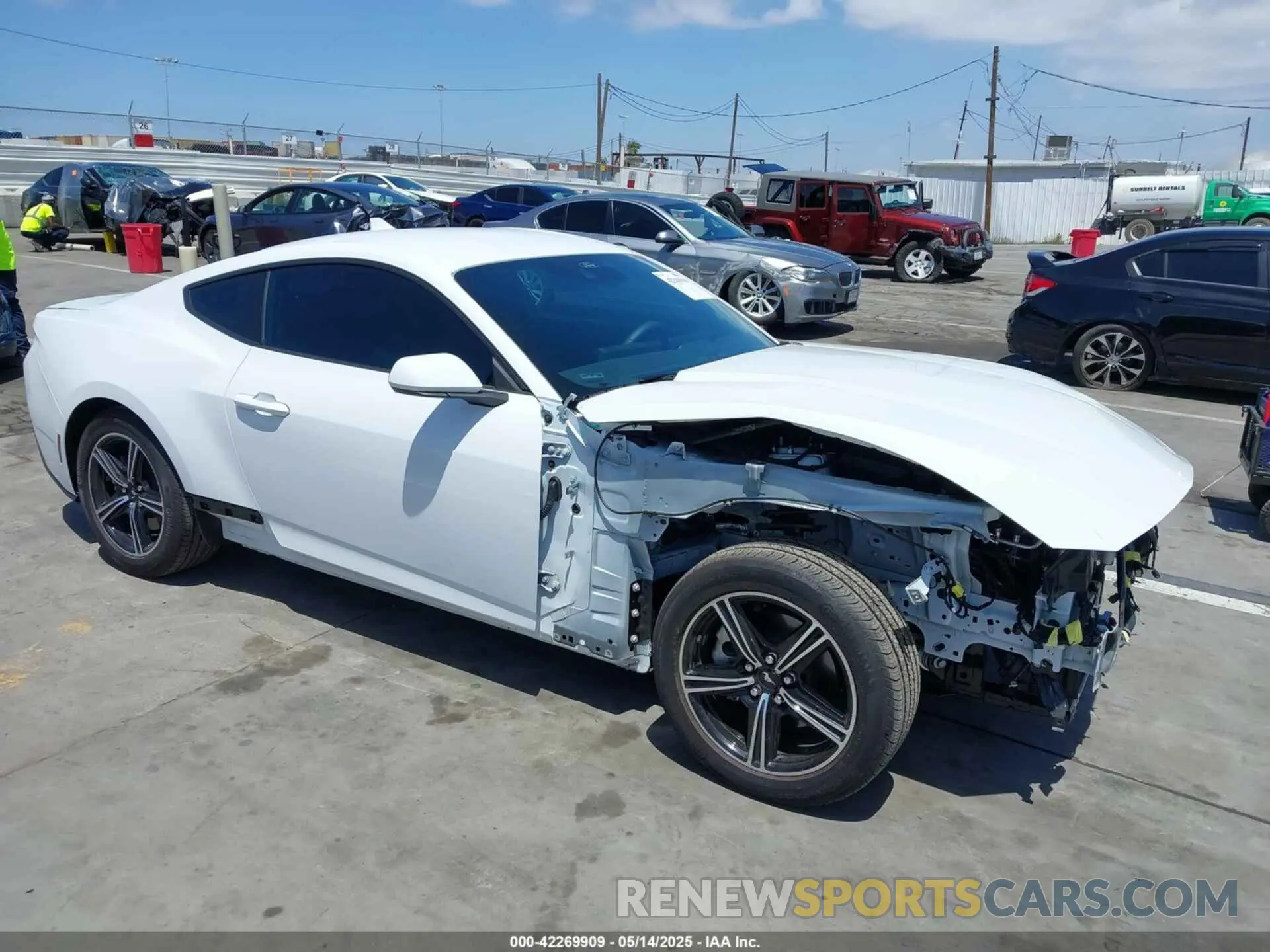 1 Photograph of a damaged car 1FA6P8TH4R5146090 FORD MUSTANG 2024