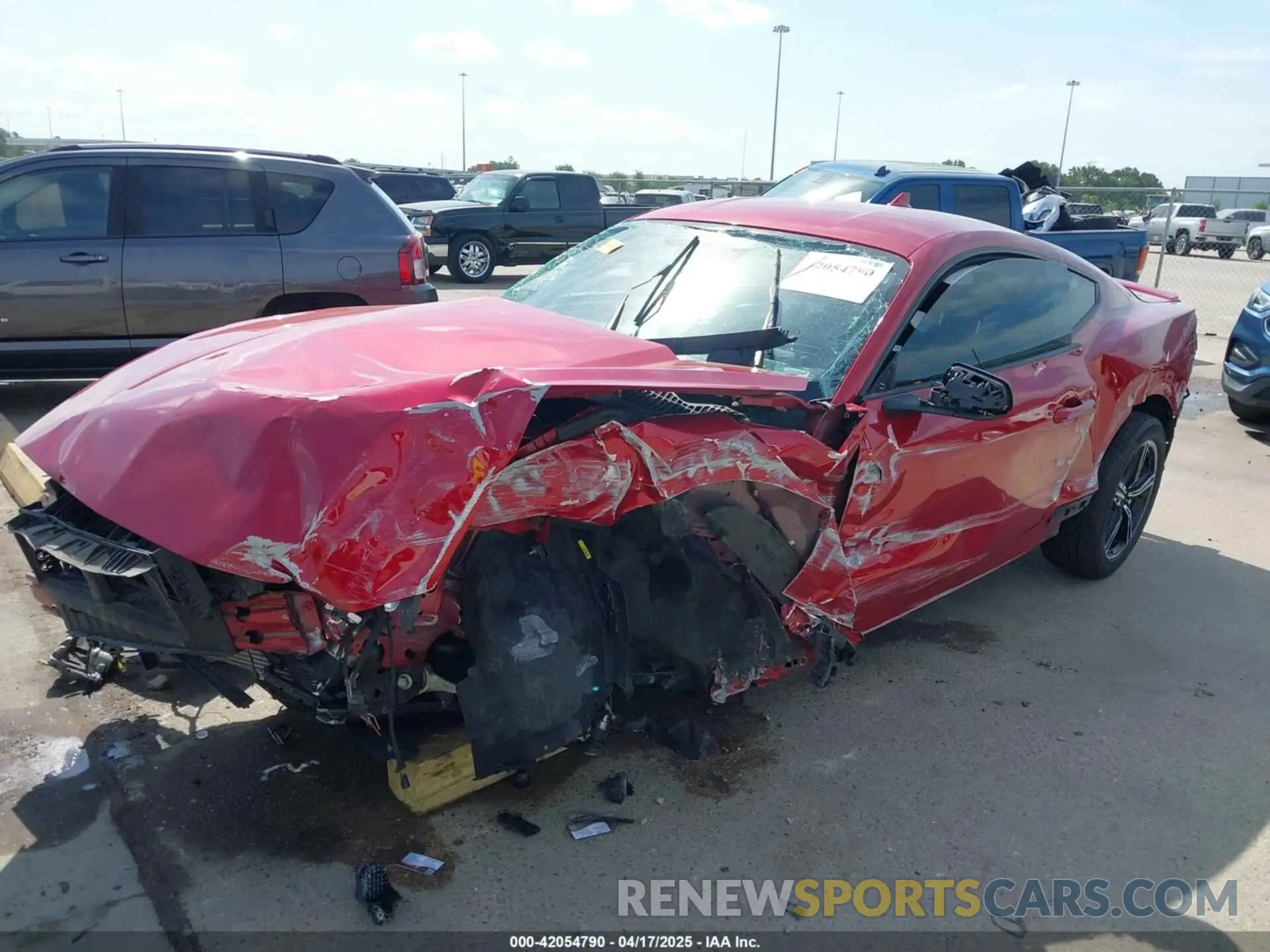 6 Photograph of a damaged car 1FA6P8TH8R5105669 FORD MUSTANG 2024