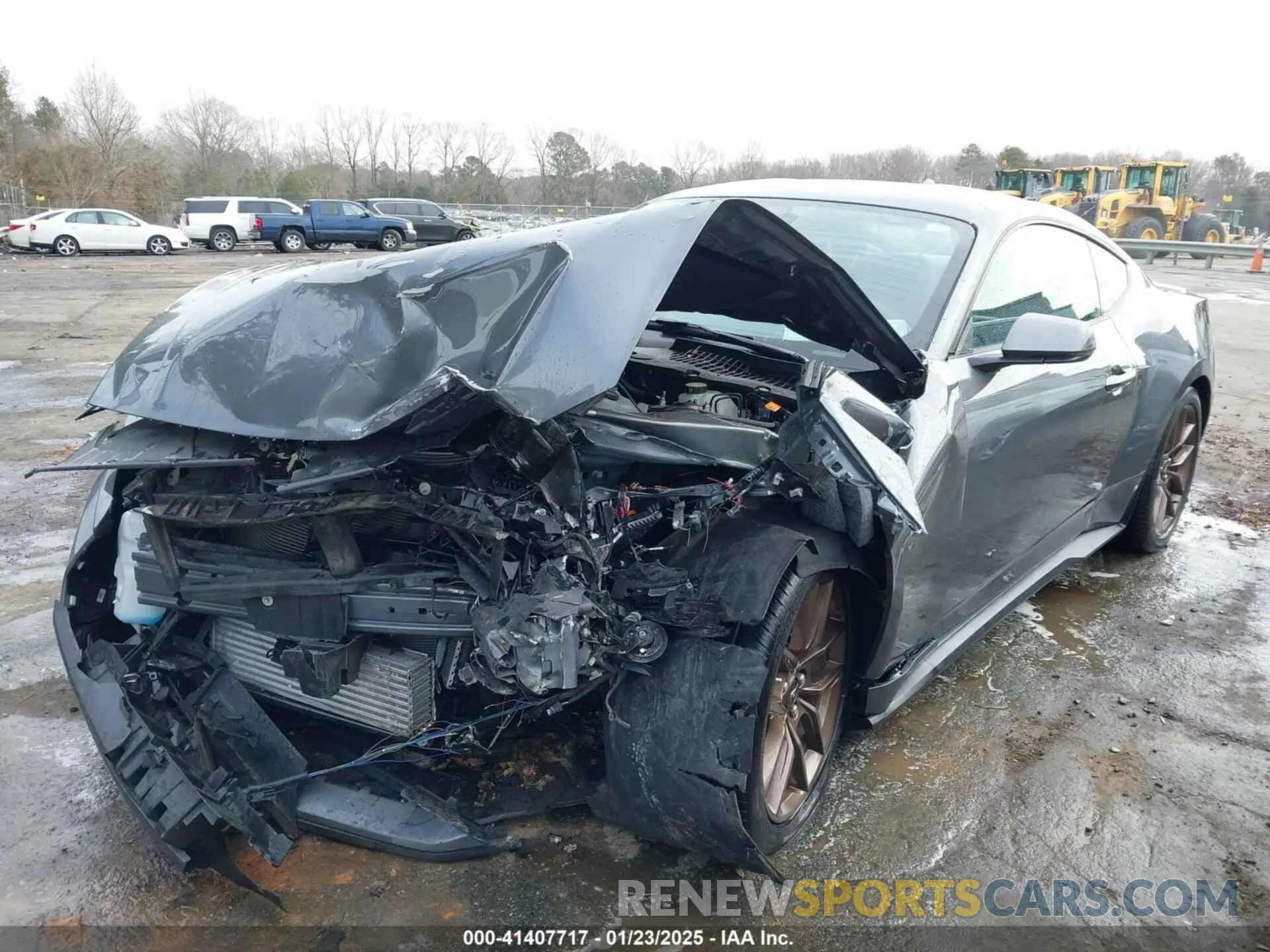 2 Photograph of a damaged car 1FA6P8TH8R5109611 FORD MUSTANG 2024