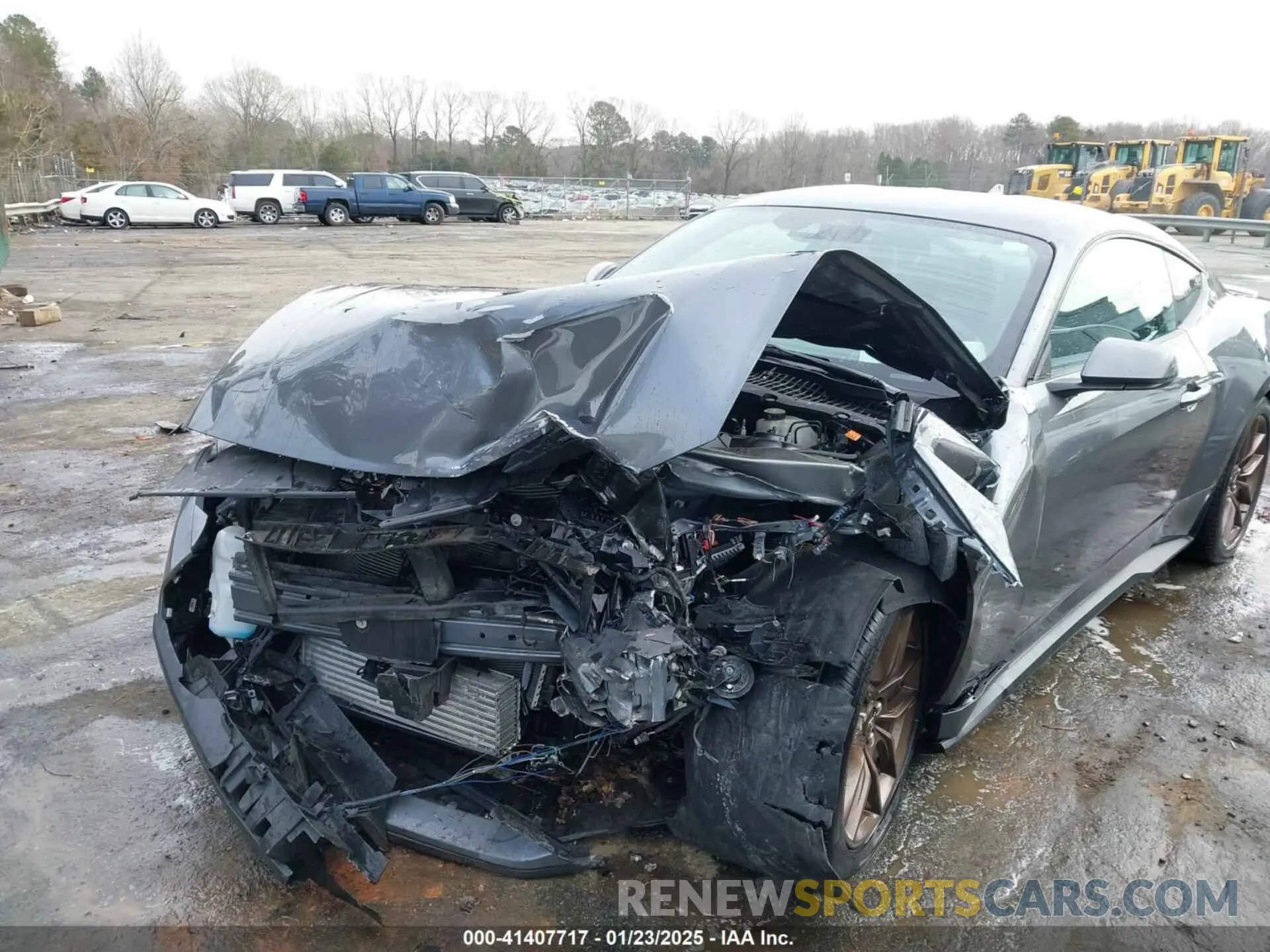 6 Photograph of a damaged car 1FA6P8TH8R5109611 FORD MUSTANG 2024