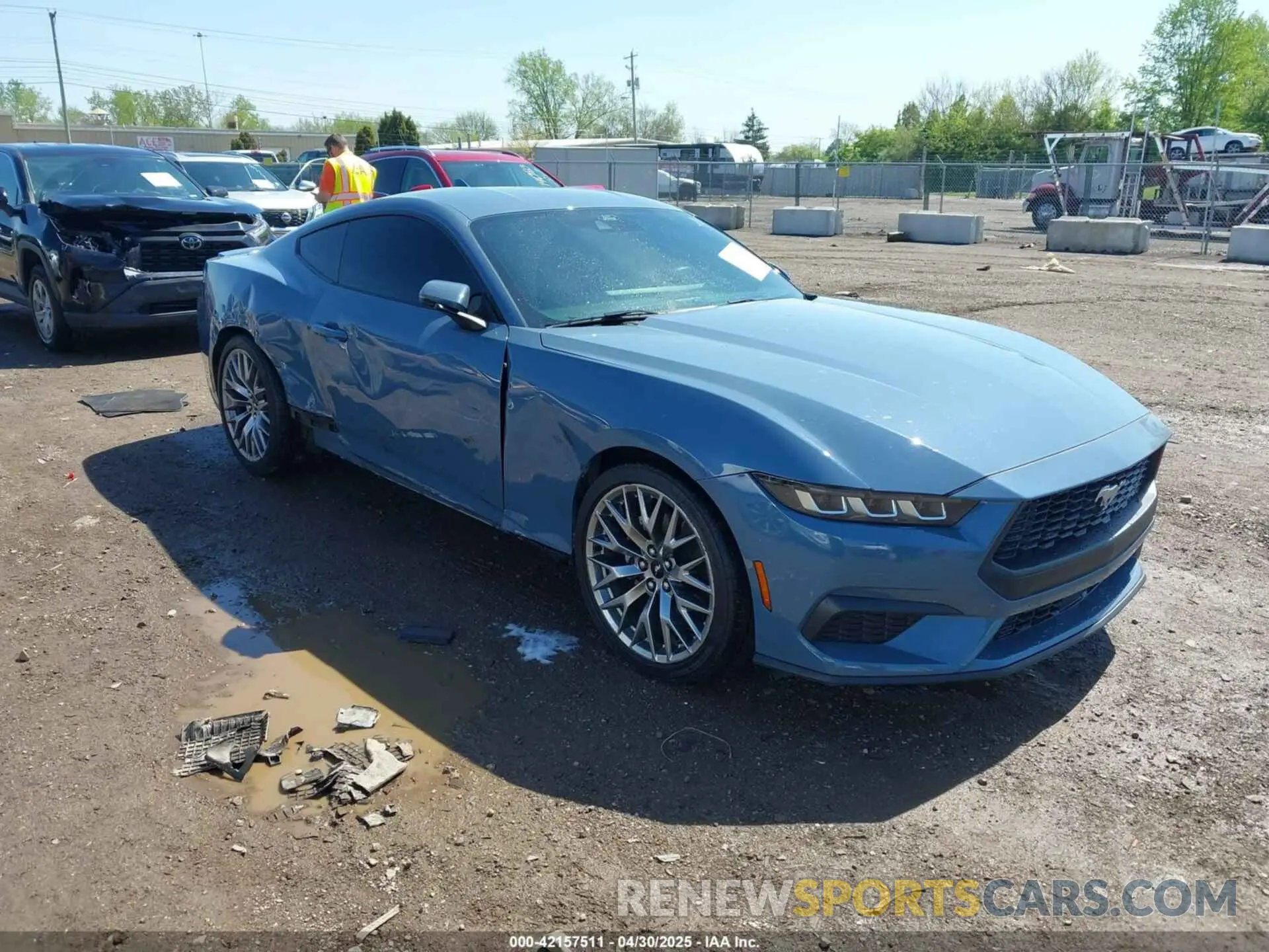 1 Photograph of a damaged car 1FA6P8TH8R5140468 FORD MUSTANG 2024