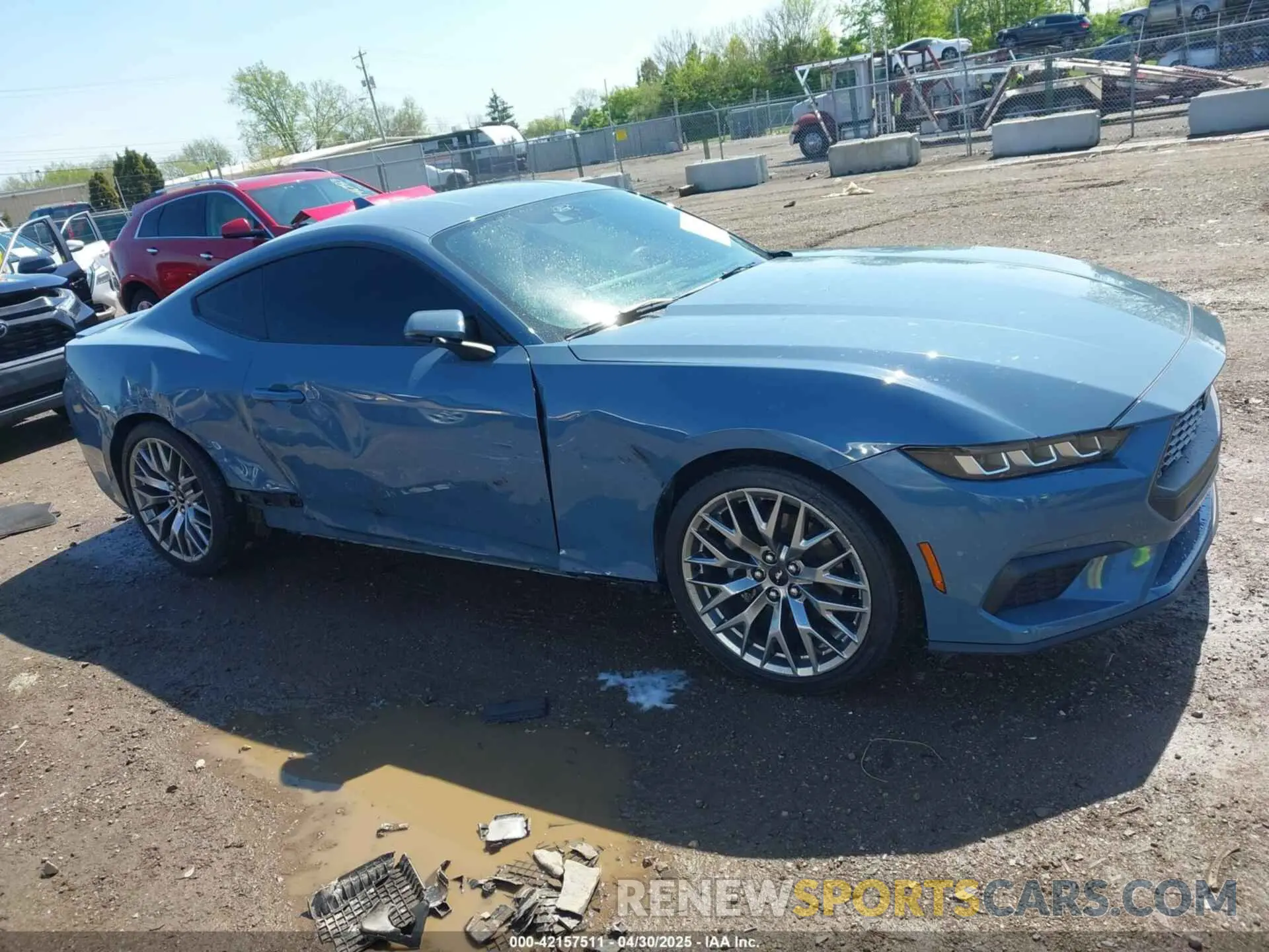 14 Photograph of a damaged car 1FA6P8TH8R5140468 FORD MUSTANG 2024