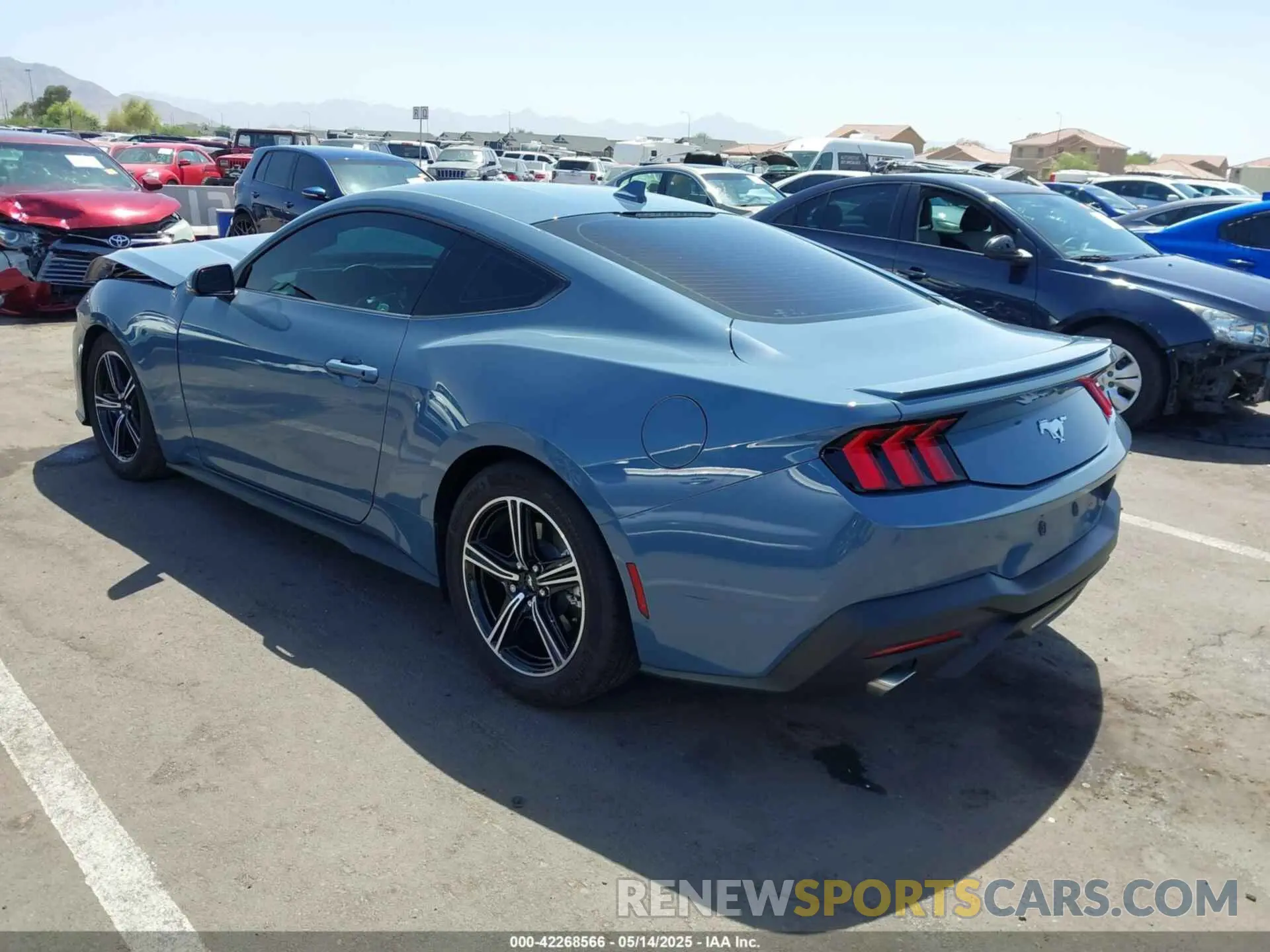 3 Фотография поврежденного автомобиля 1FA6P8THXR5140195 FORD MUSTANG 2024