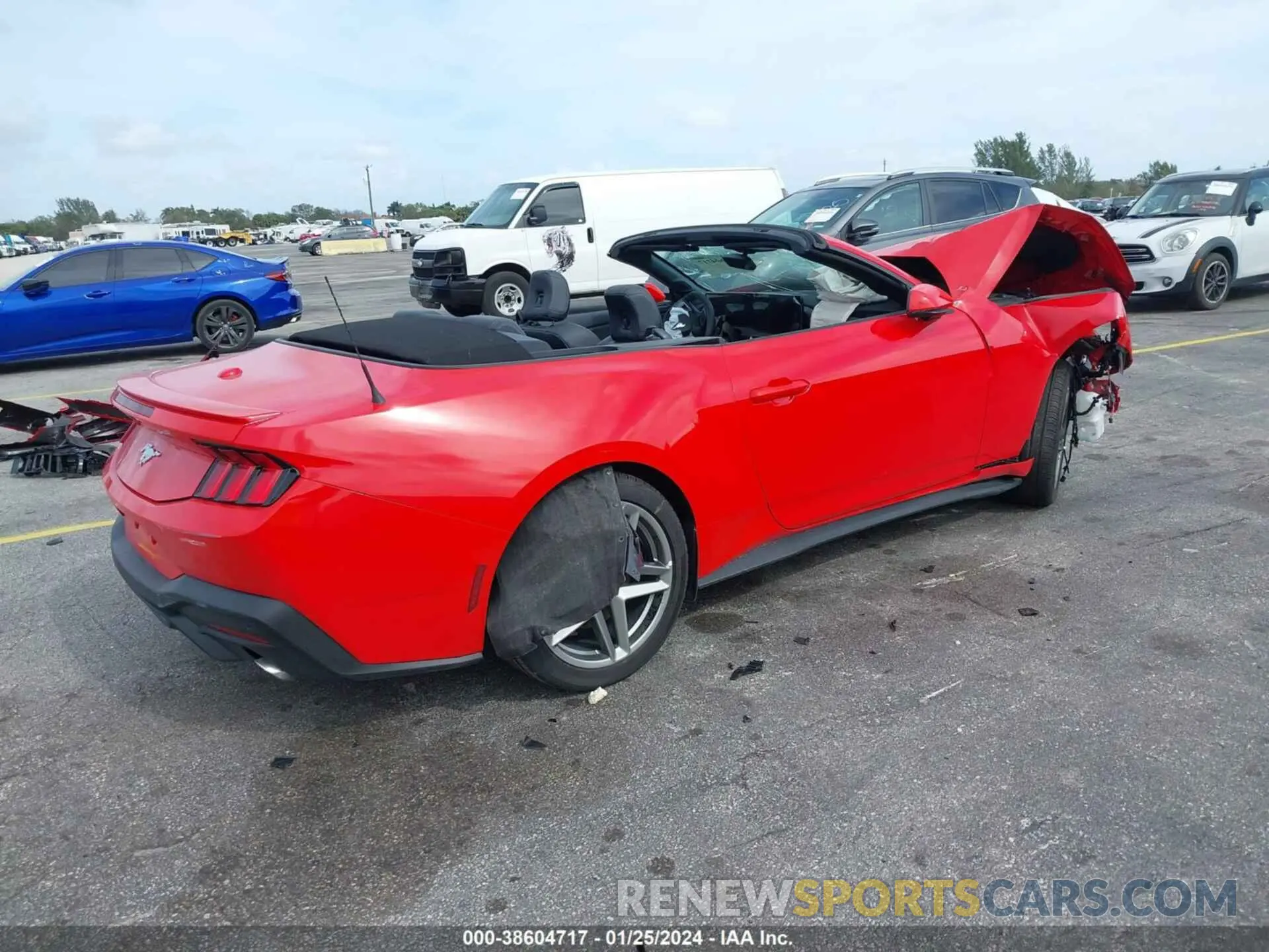 4 Photograph of a damaged car 1FAGP8UH6R5117726 FORD MUSTANG 2024