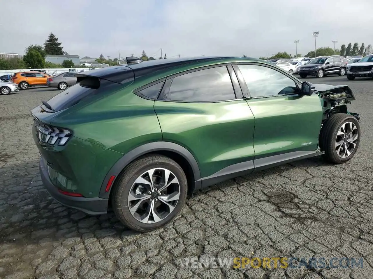 3 Photograph of a damaged car 3FMTK1R41RMA42380 FORD MUSTANG 2024